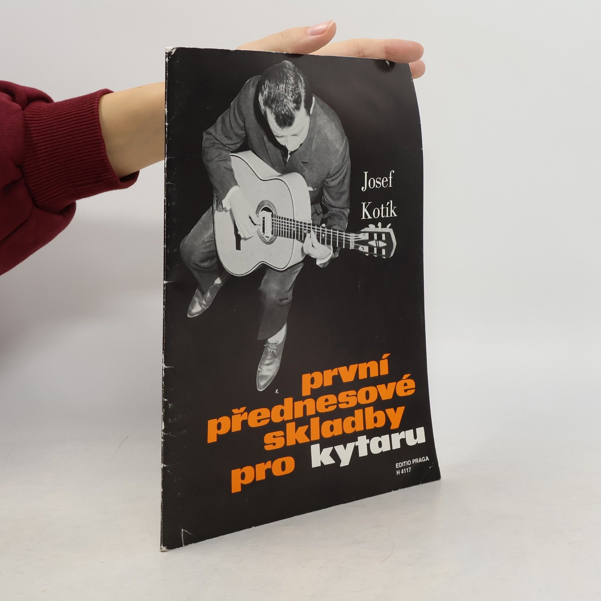 Josef Kotík První přednesové skladby pro kytaru