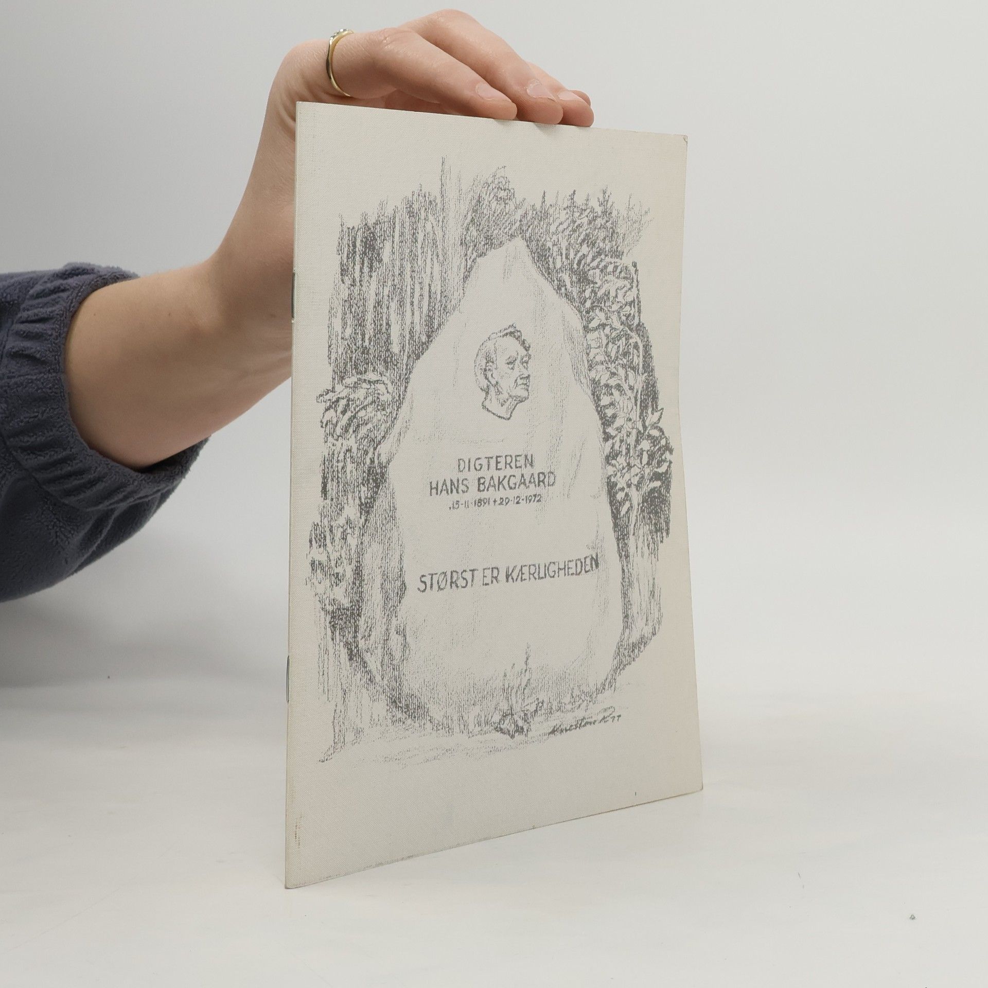 Digteren Hans Bakgaard Størst er Kærligheden