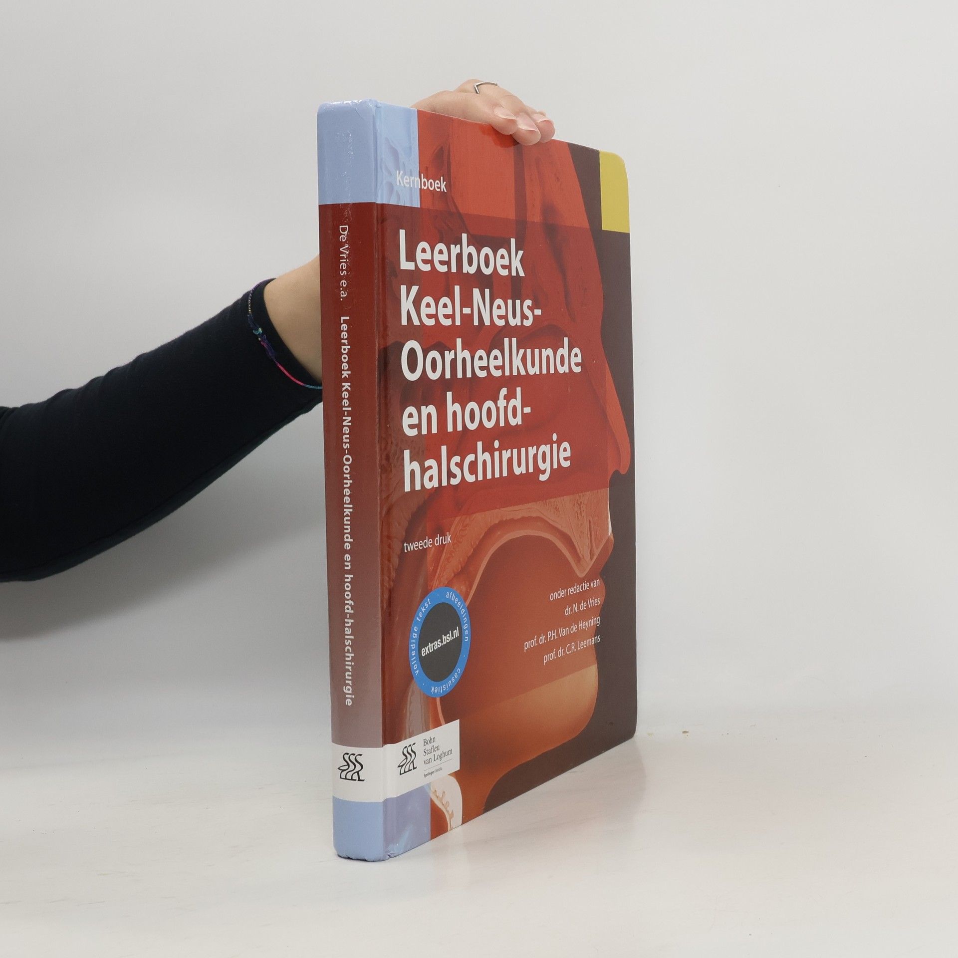 J. N. de Vries Leerboek Keel-Neus-Oorheelkunde en Hoofd-Halschirurgie - Tweede druk