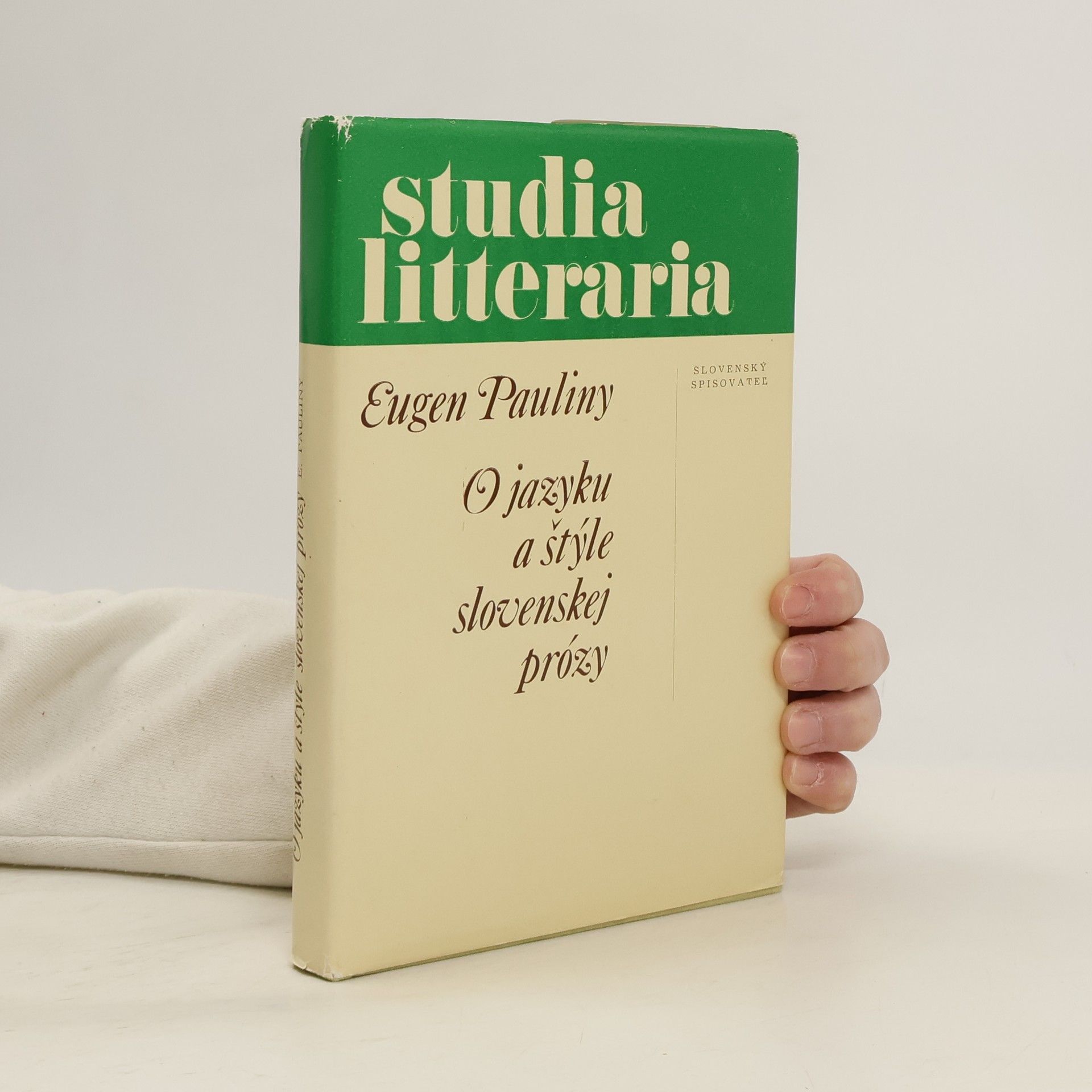 O jazyku a štýle slovenskej prózy