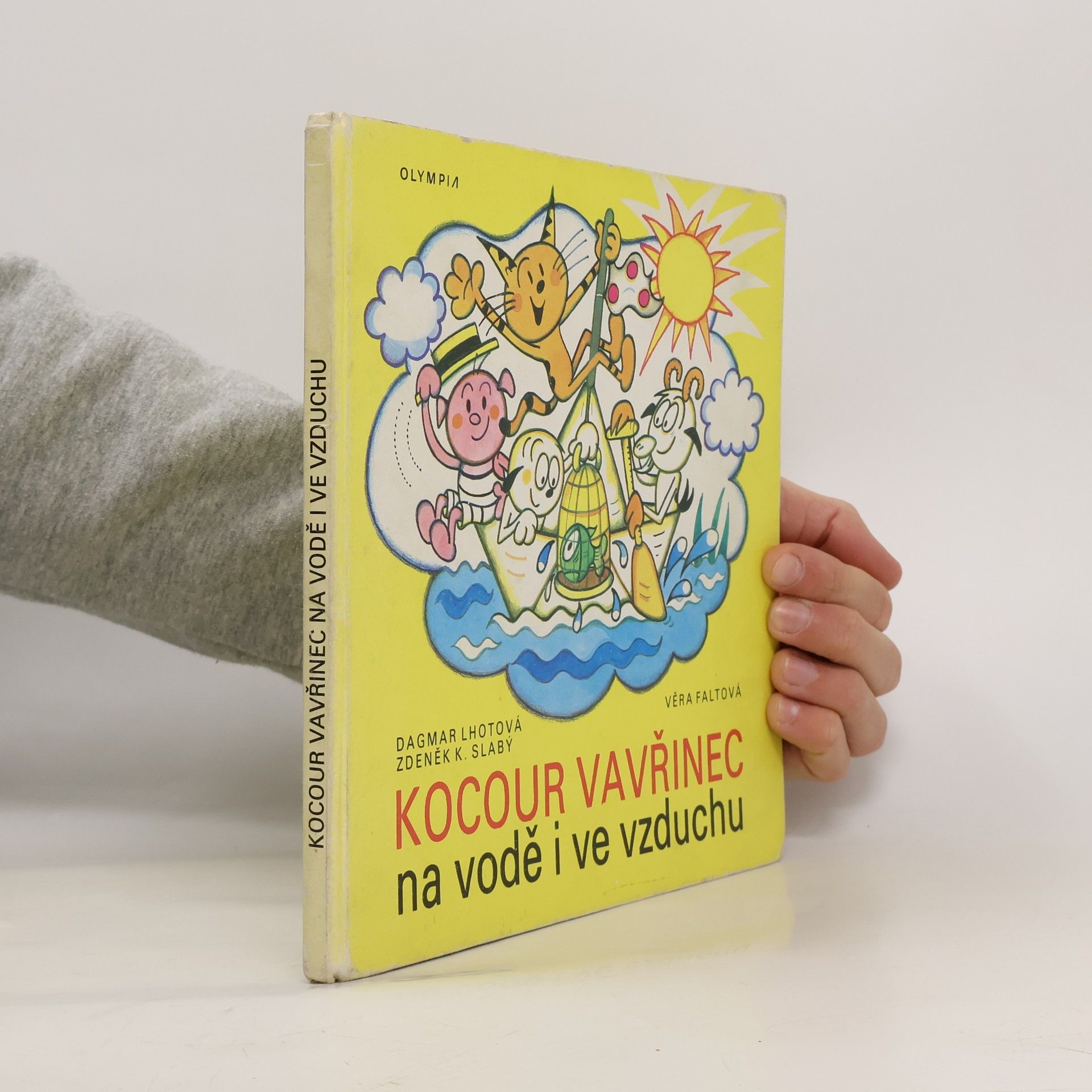 Dagmar Lhotová Kocour Vavřinec na vodě i ve vzduchu