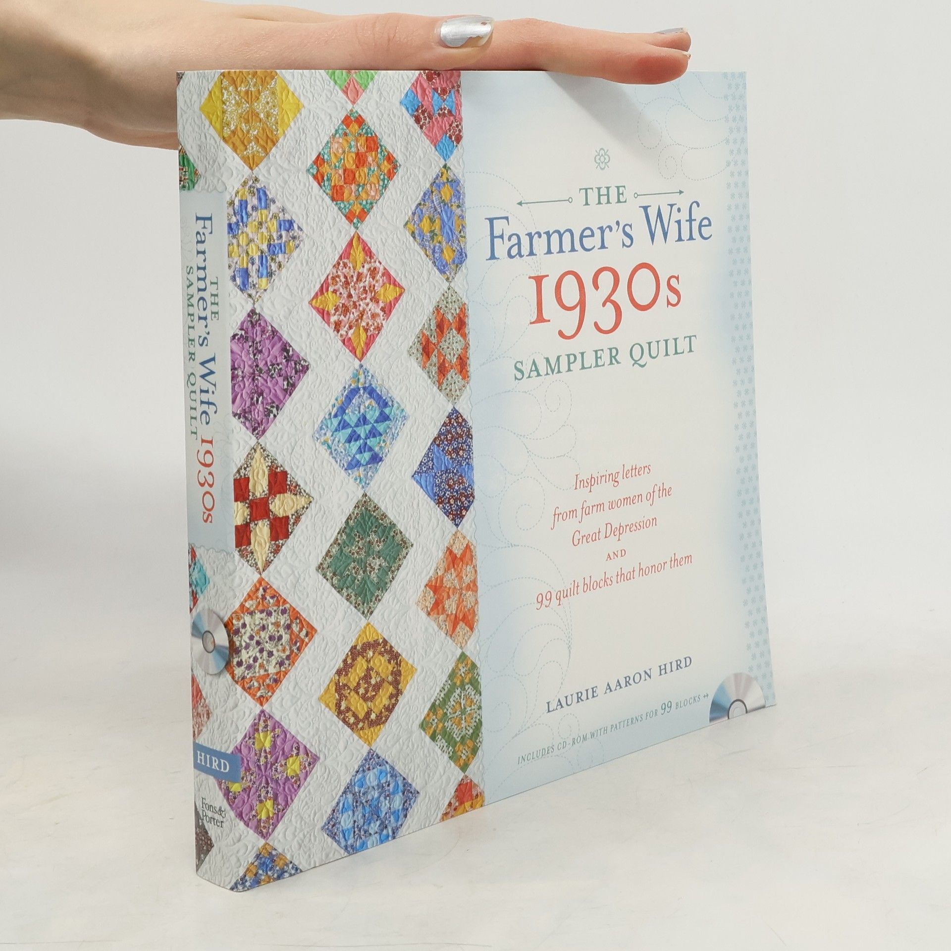 Laurie Aaron Hird The Farmer's Wife 1930s Sampler Quilt