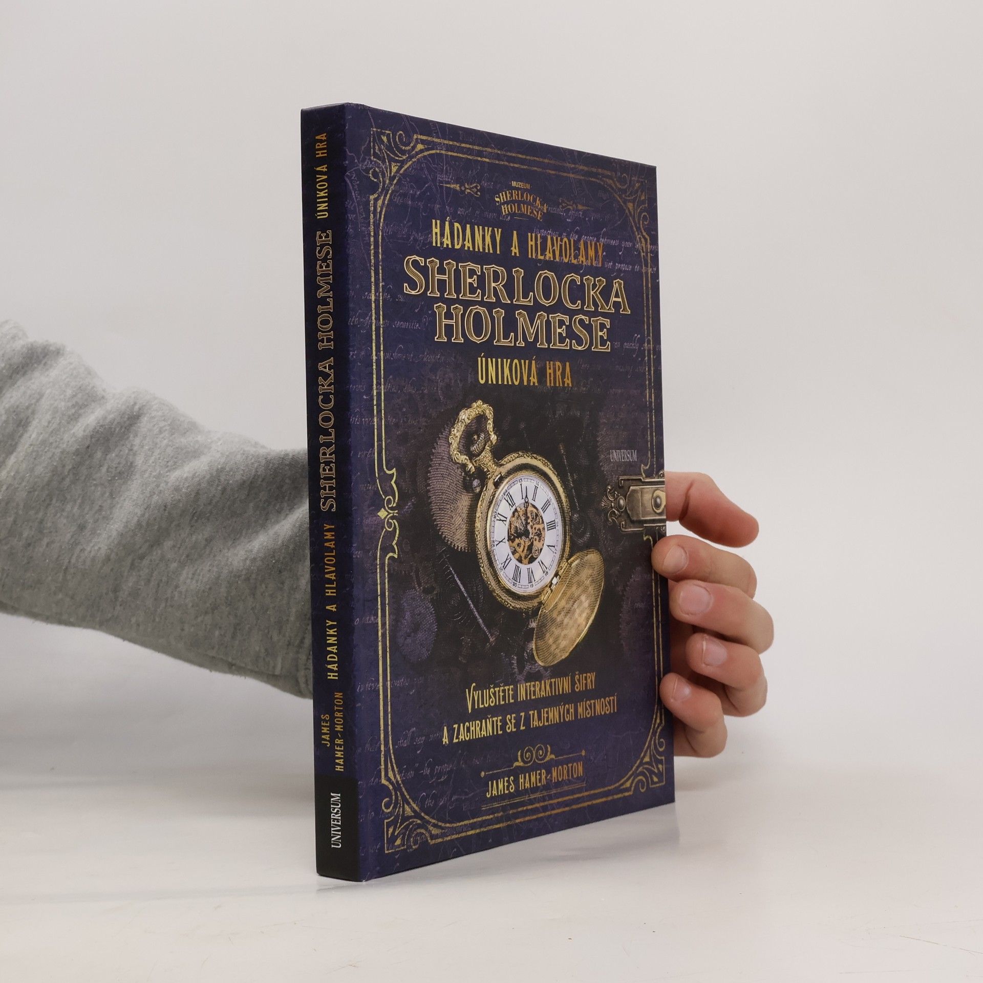 James Hamer-Morton Hádanky a hlavolamy Sherlocka Holmese – úniková hra