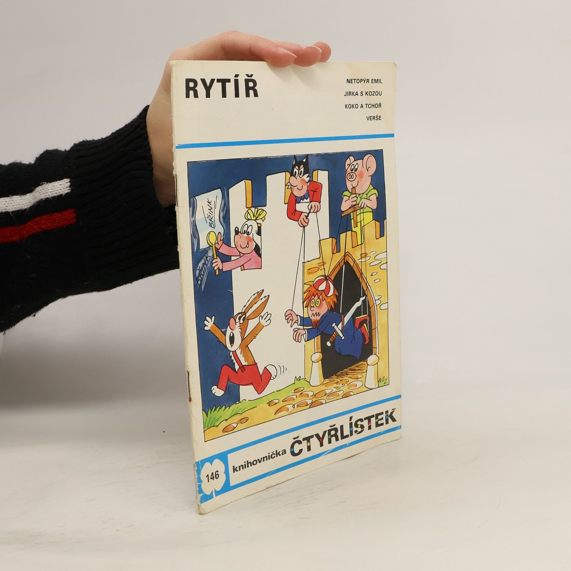 Jaroslav Němeček Čtyřlístek 146. Rytíř