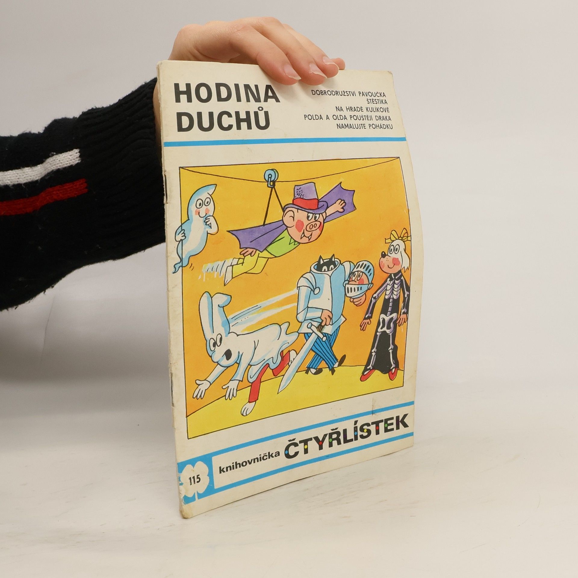 Jaroslav Němeček Čtyřlístek 115. Hodina duchů