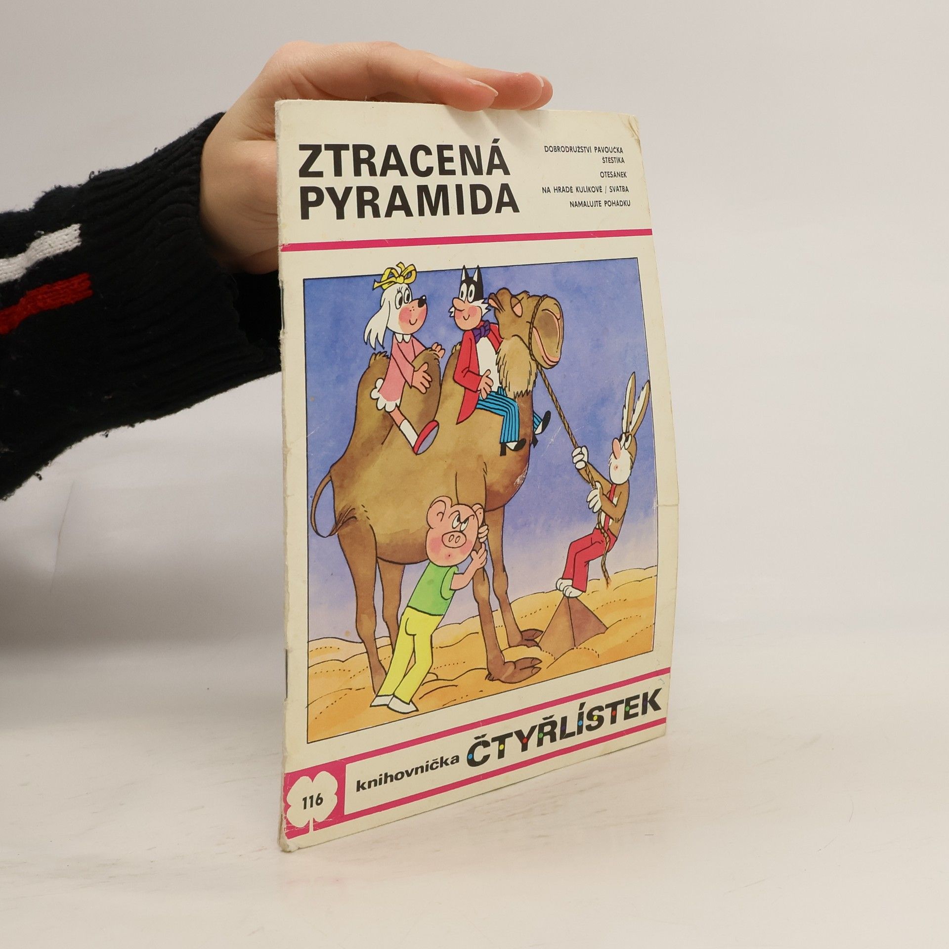 Jaroslav Němeček Čtyřlístek 116. Ztracená pyramida