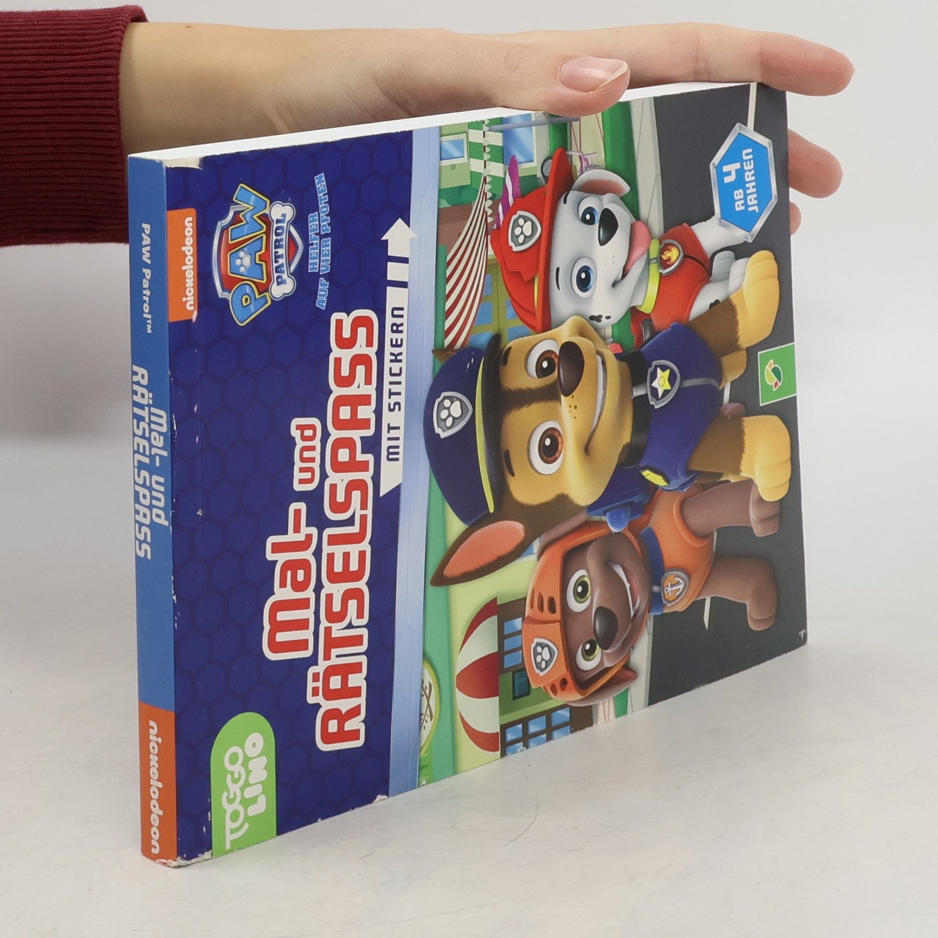 Kolektív autorov Paw Patrol. Zábavné hádanky a maľovanky