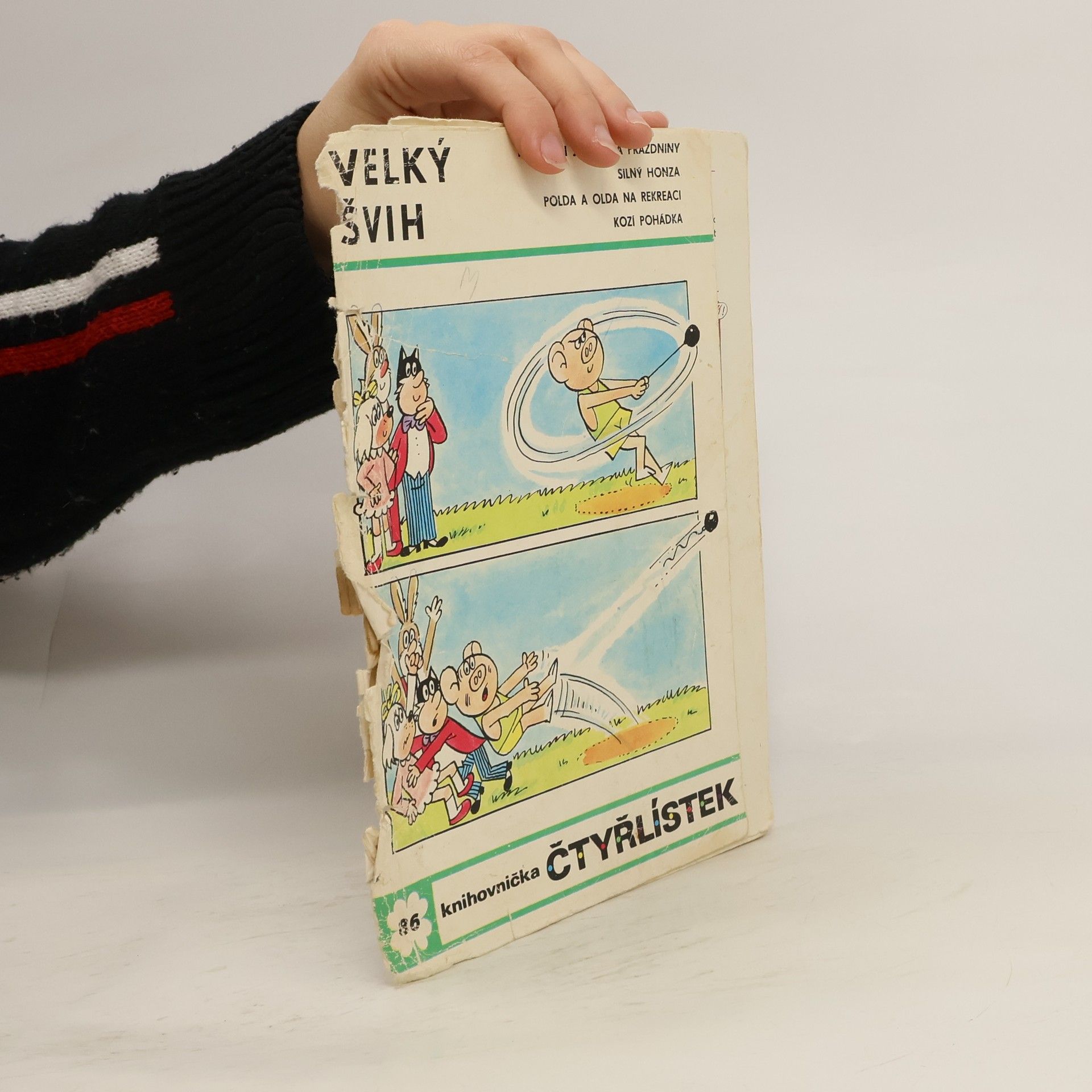 Kolektív autorov Čtyřlístek 86. Velký švih