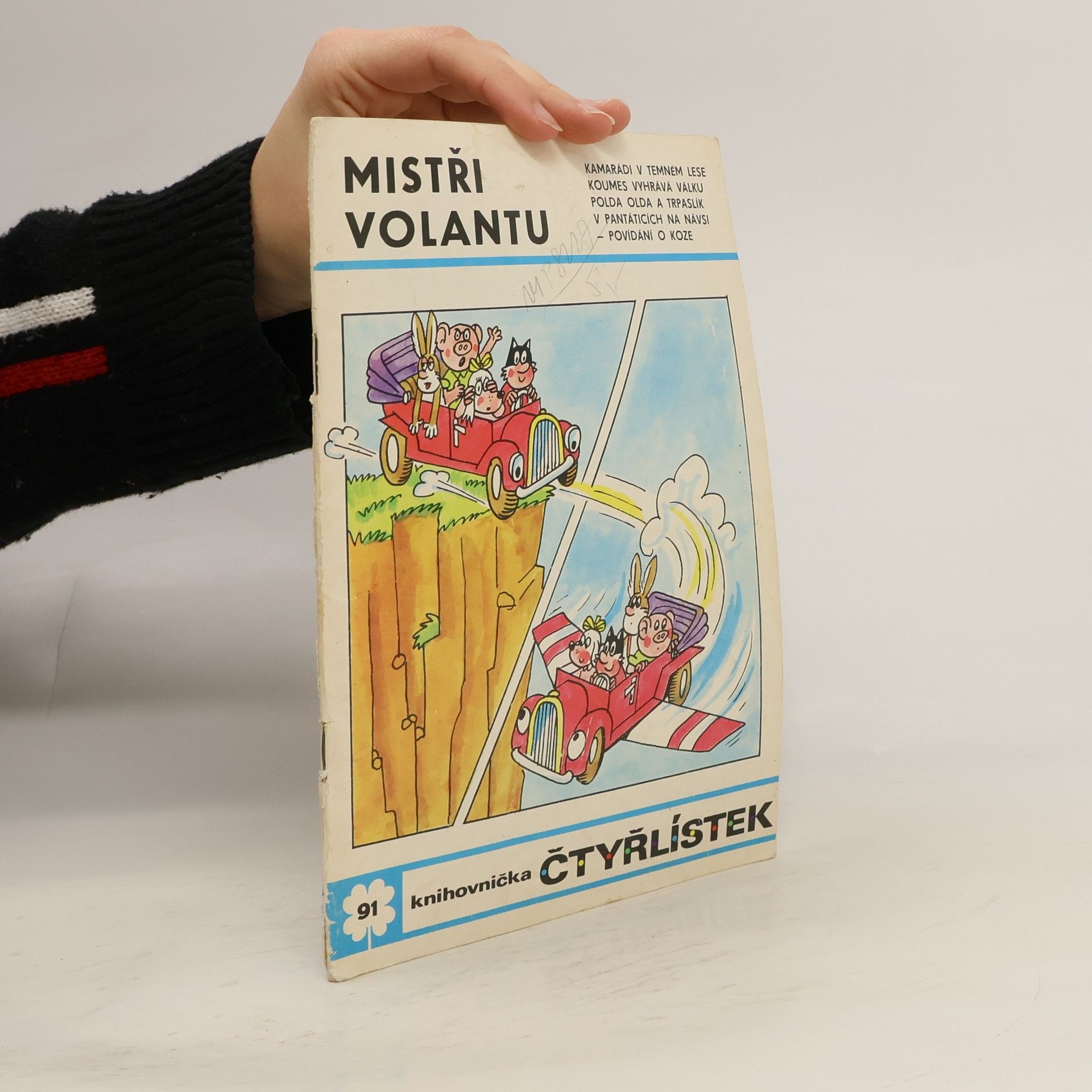 Čtyřlístek 91. Mistři volantu