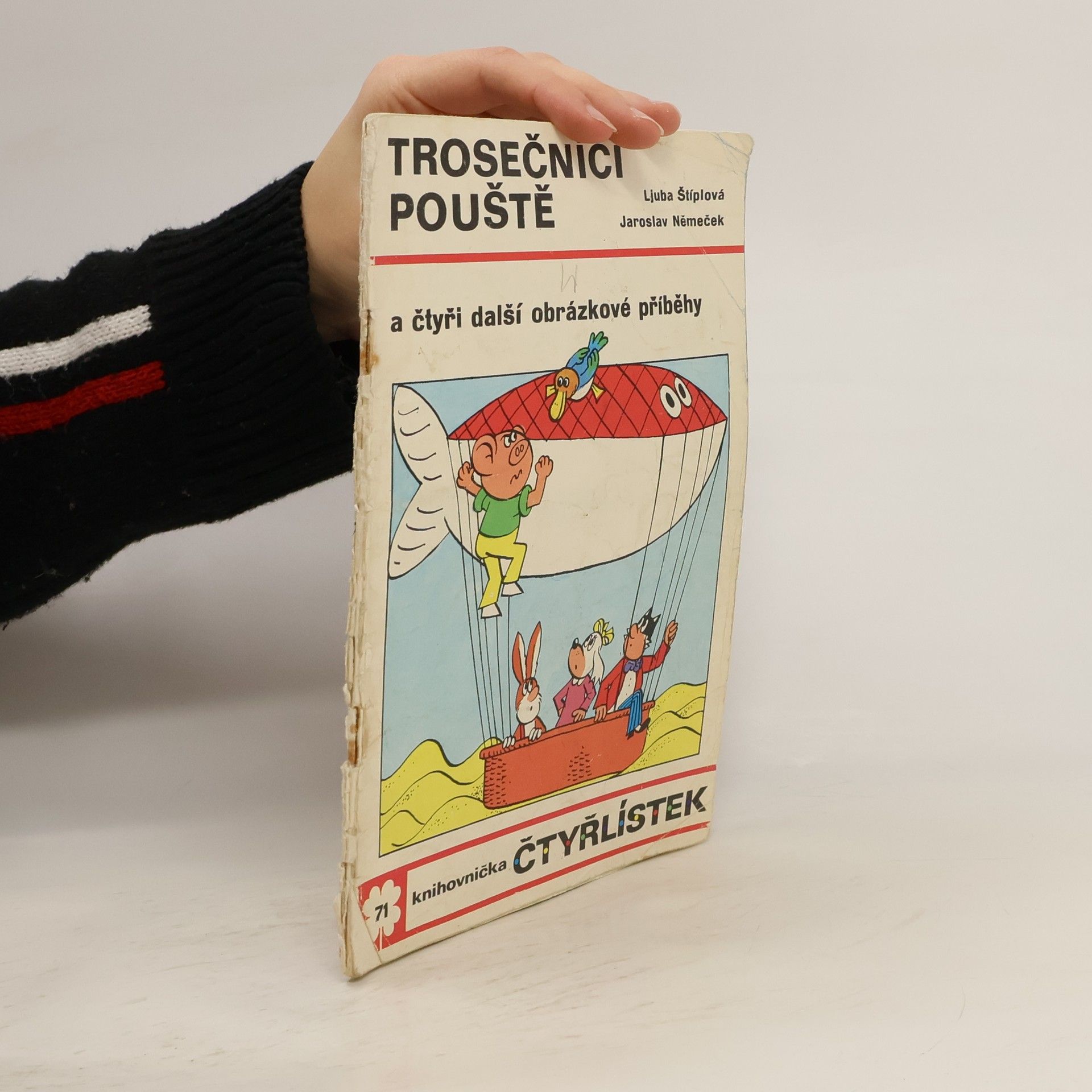 Jaroslav Němeček Čtyřlístek 71. Trosečníci pouště