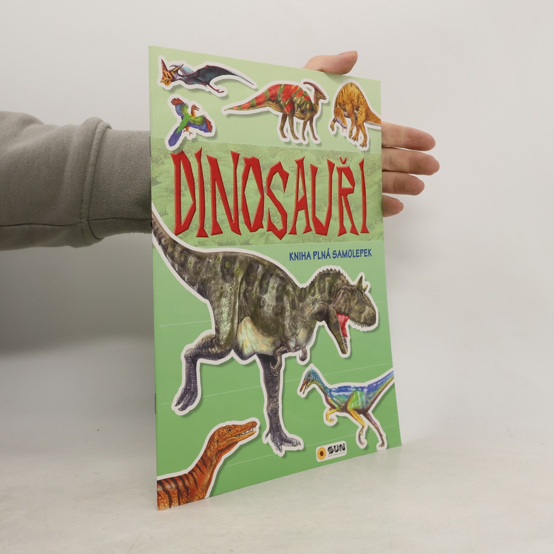 Auteurscollectief Dinosauři - kniha plná samolepek