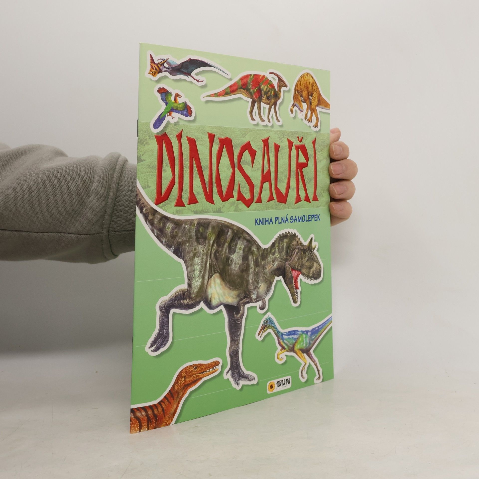 Autorenkollektiv Dinosauři - kniha plná samolepek