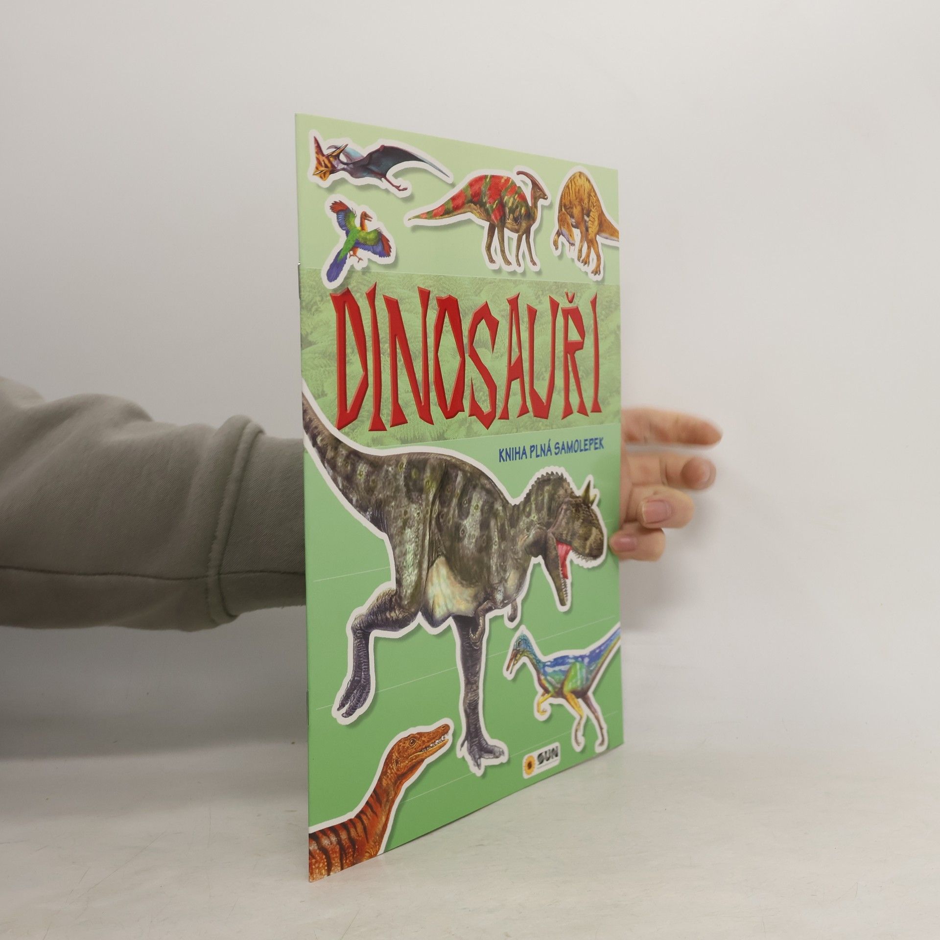Various authors Dinosauři - kniha plná samolepek