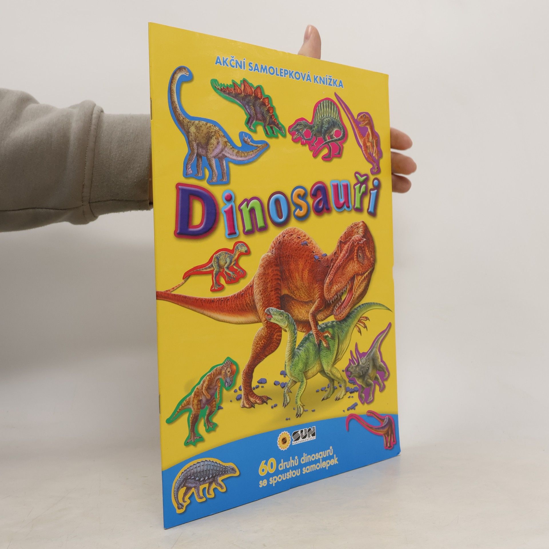 Kolektív autorov Akční samolepková knížka Dinosauři