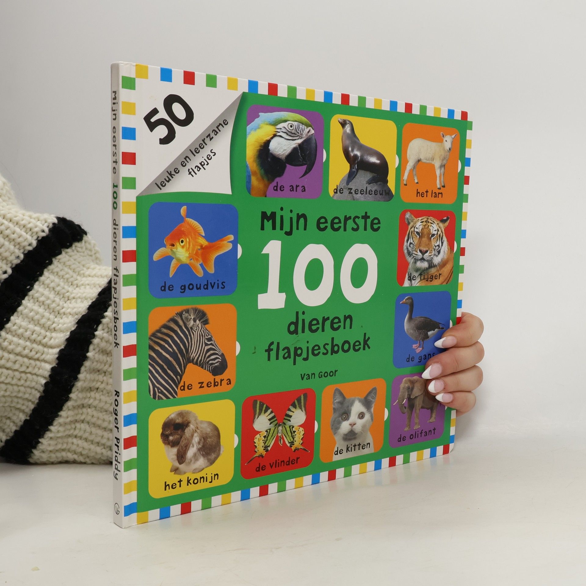 Mijn eerste 100 dieren flapjesboek