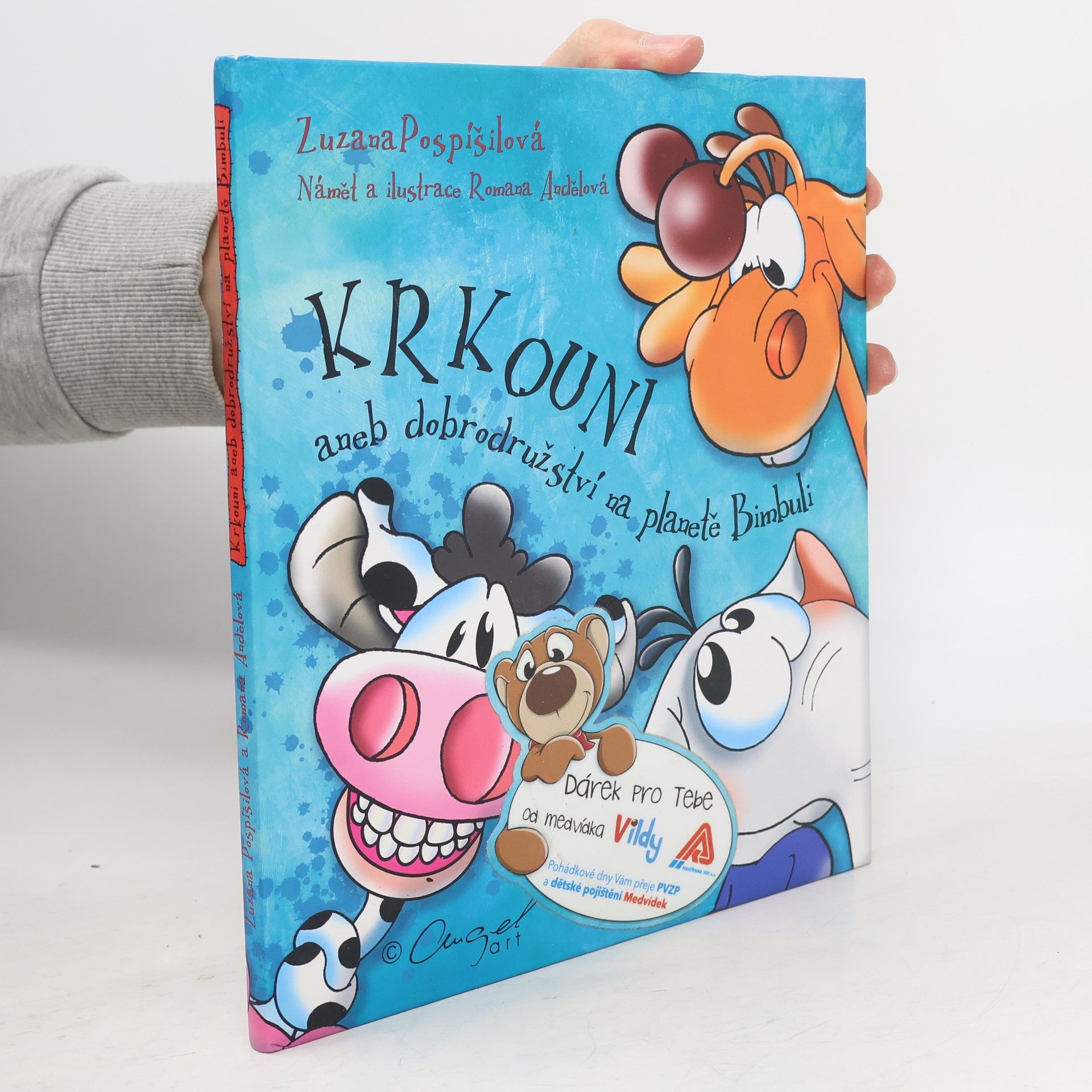 Romana Anděrová Krkouni aneb Dobrodružství na planetě Bimbuli