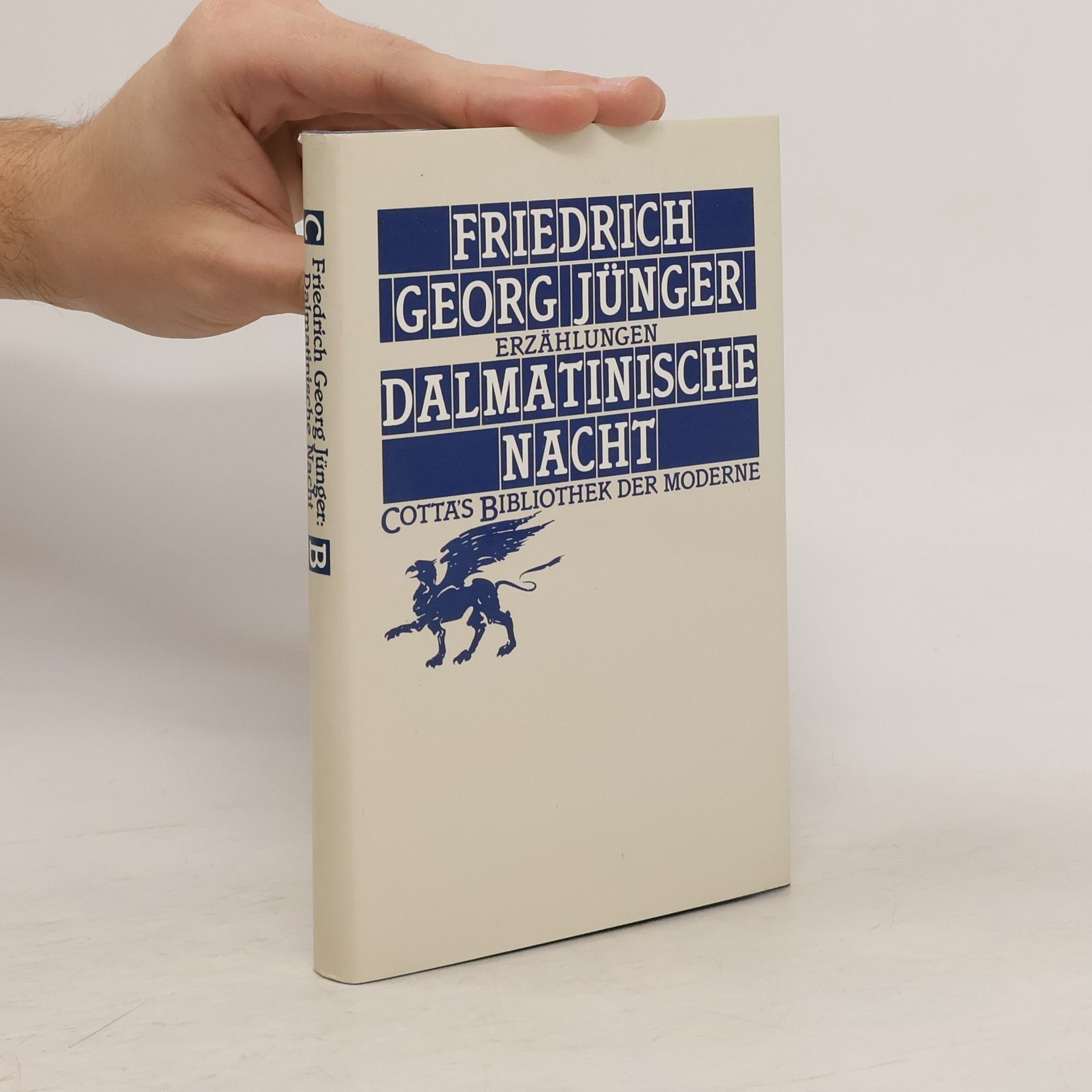 Friedrich Georg Jünger Cotta's Bibliothek der Moderne - 41: Dalmatinische Nacht