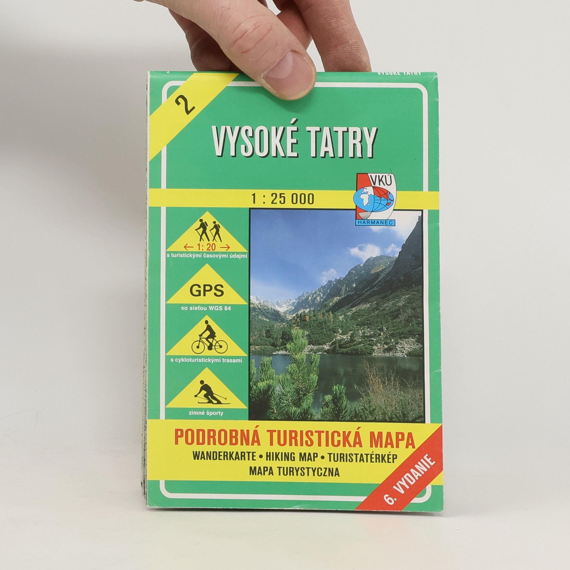 Various authors Vysoké Tatry : podrobná turistická mapa