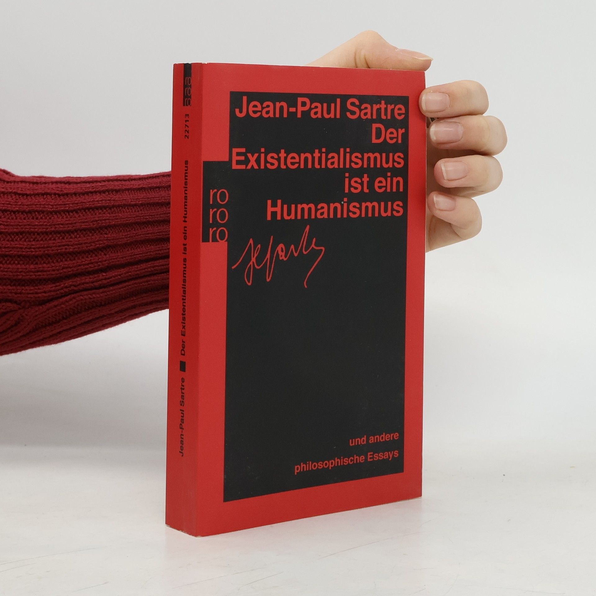 Jean Paul Sartre Gesammelte Werke in Einzelausgaben 4