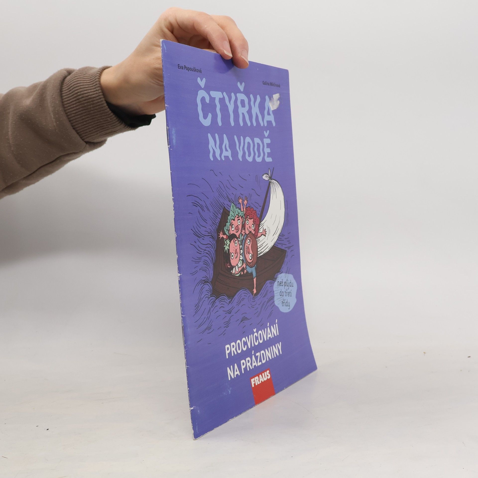 Eva Papoušková Čtyřka na vodě - Procvičování na prázdniny - než půjdu do třetí třídy