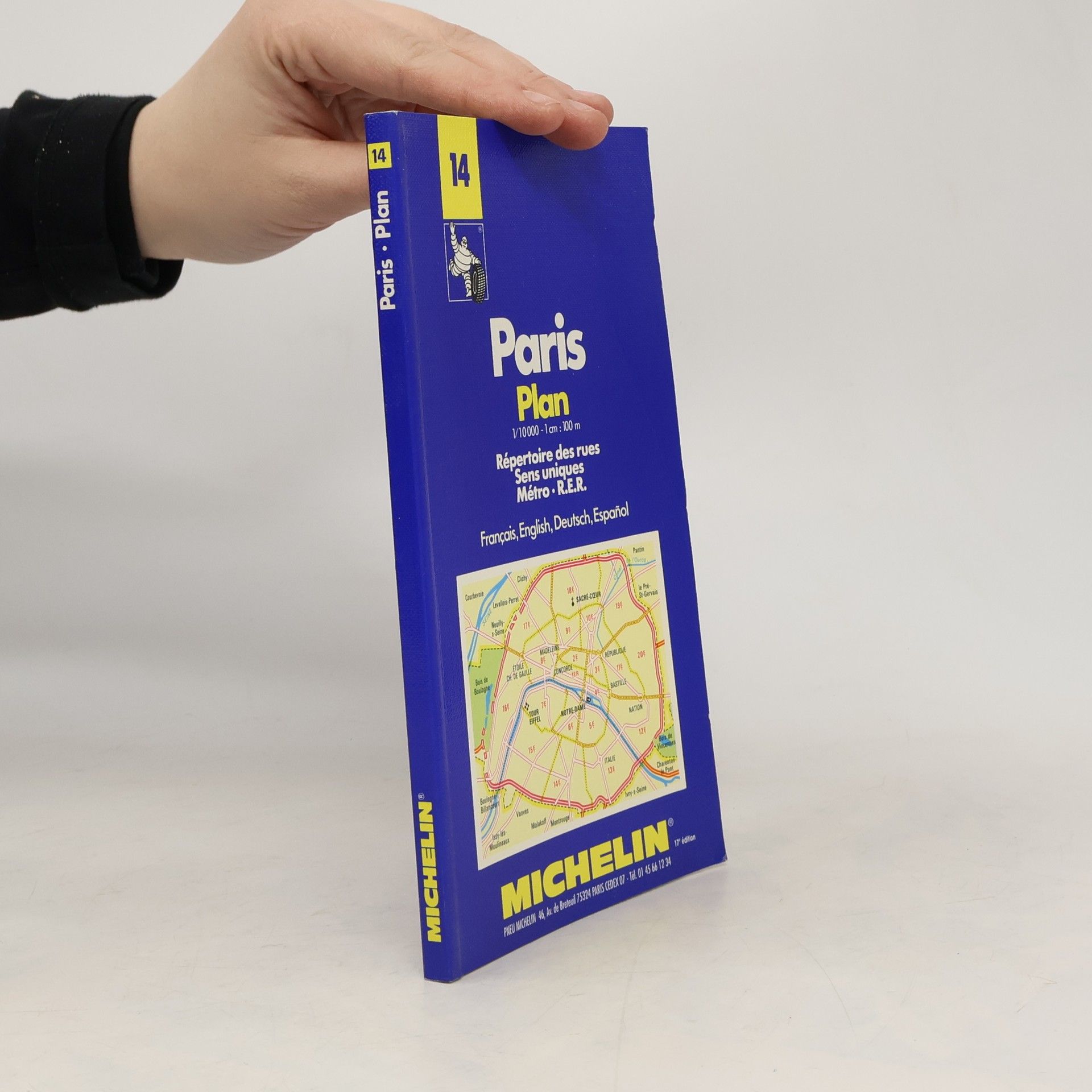 Autorenkollektiv Paris. Plan 1:10 000