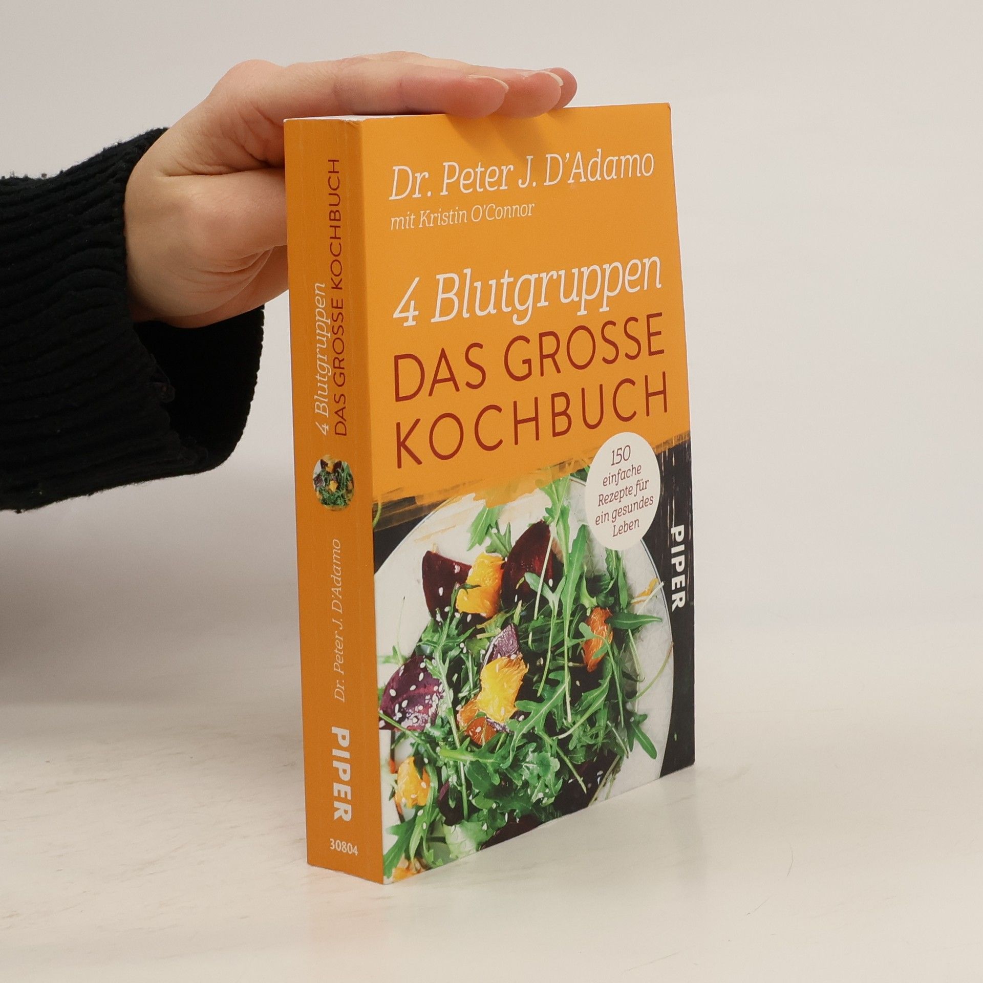 4 Blutgruppen - das große Kochbuch