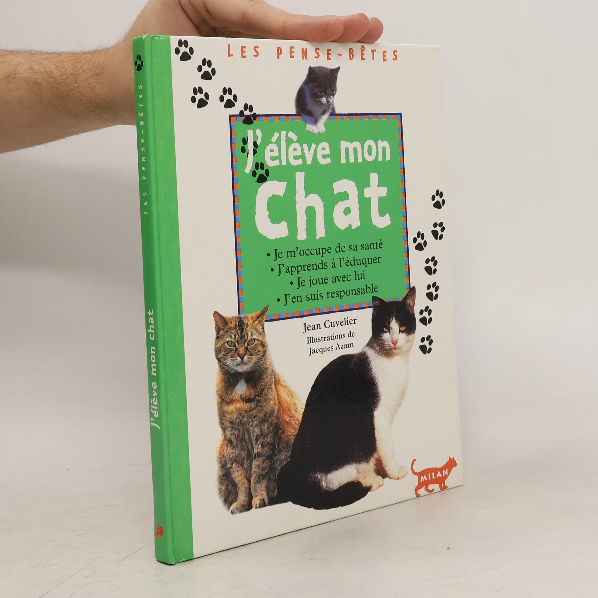 Jean Cuvelier J'élève mon chat