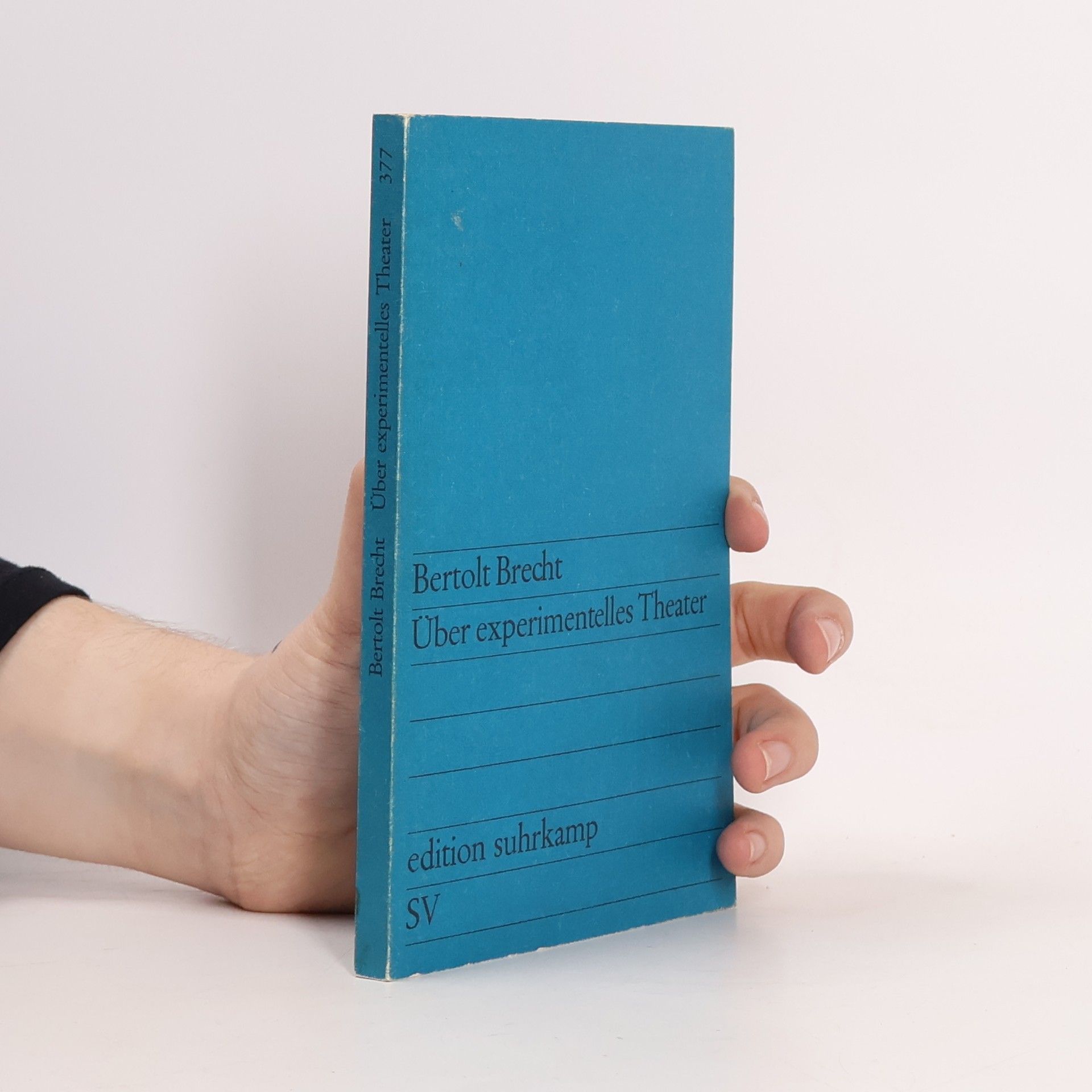 Bertolt Brecht Über experimentelles Theater