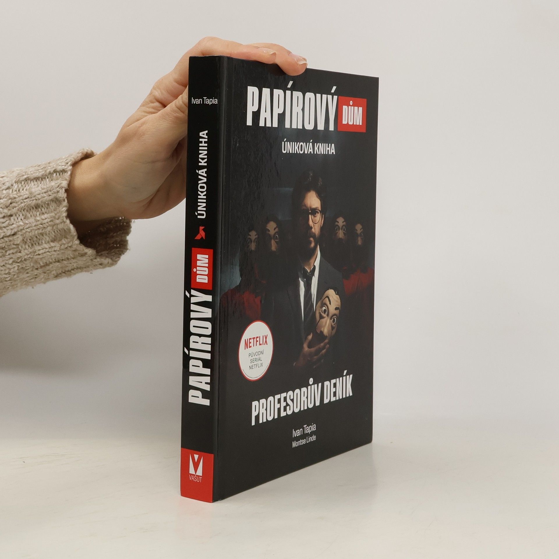 Papírový dům : úniková kniha. Profesorův deník