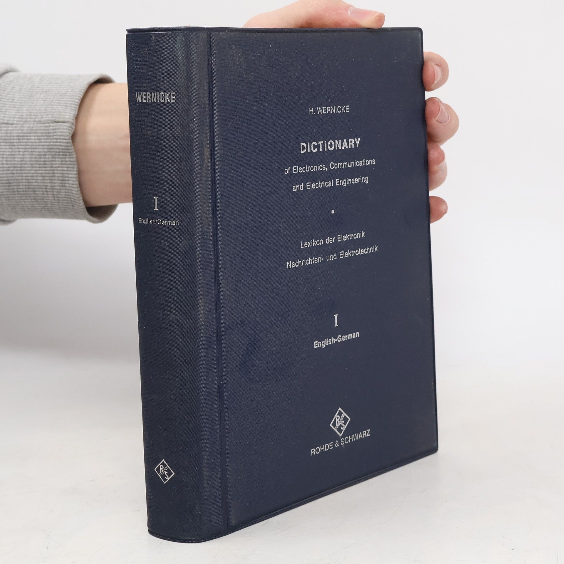 H. Wernicke Dictionary of Electronics, Communications and Electrical Engineering I.