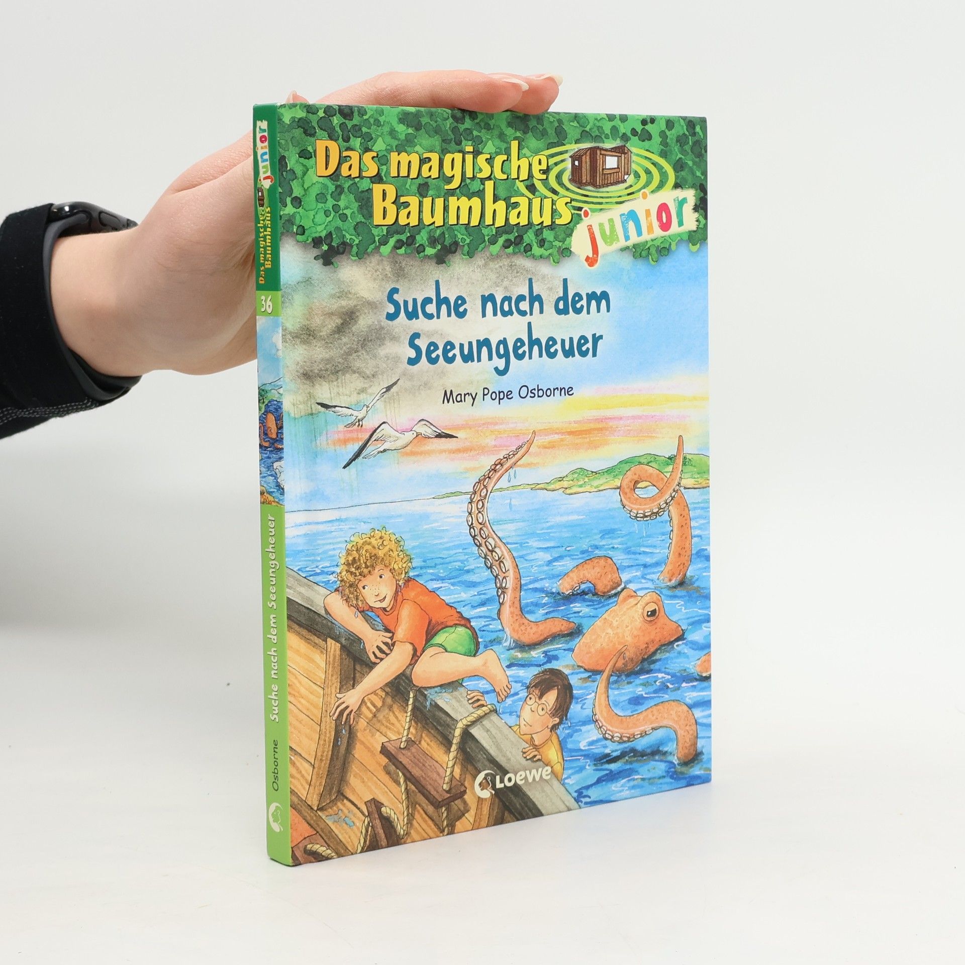 Mary Pope Osbornová Das magische Baumhaus junior (Band 36) - Suche nach dem Seeungeheuer