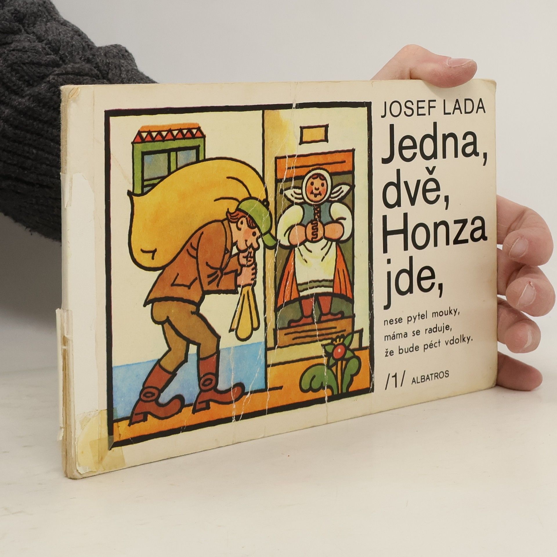 Josef Lada Jedna, dvě, Honza jde