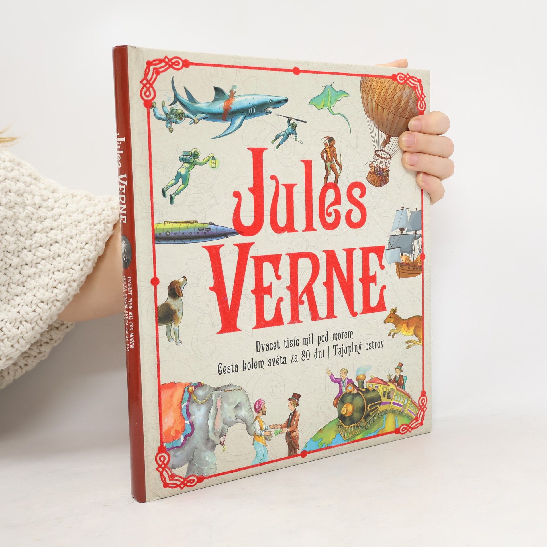 Jules Verne Dvacet tisíc mil pod mořem. Cesta kolem světa za 80 dní. Tajuplný ostrov
