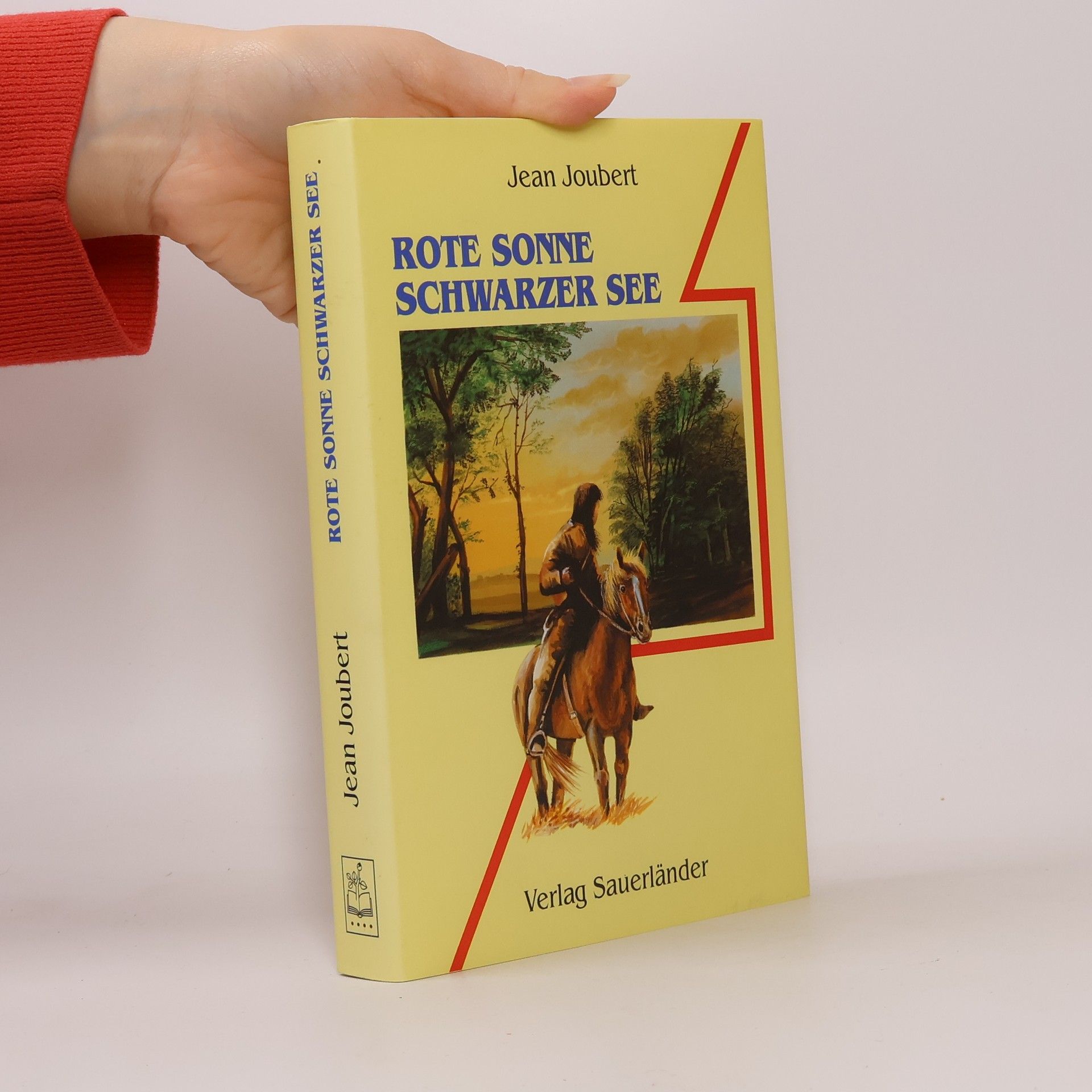 Rote Sonne, schwarzer See