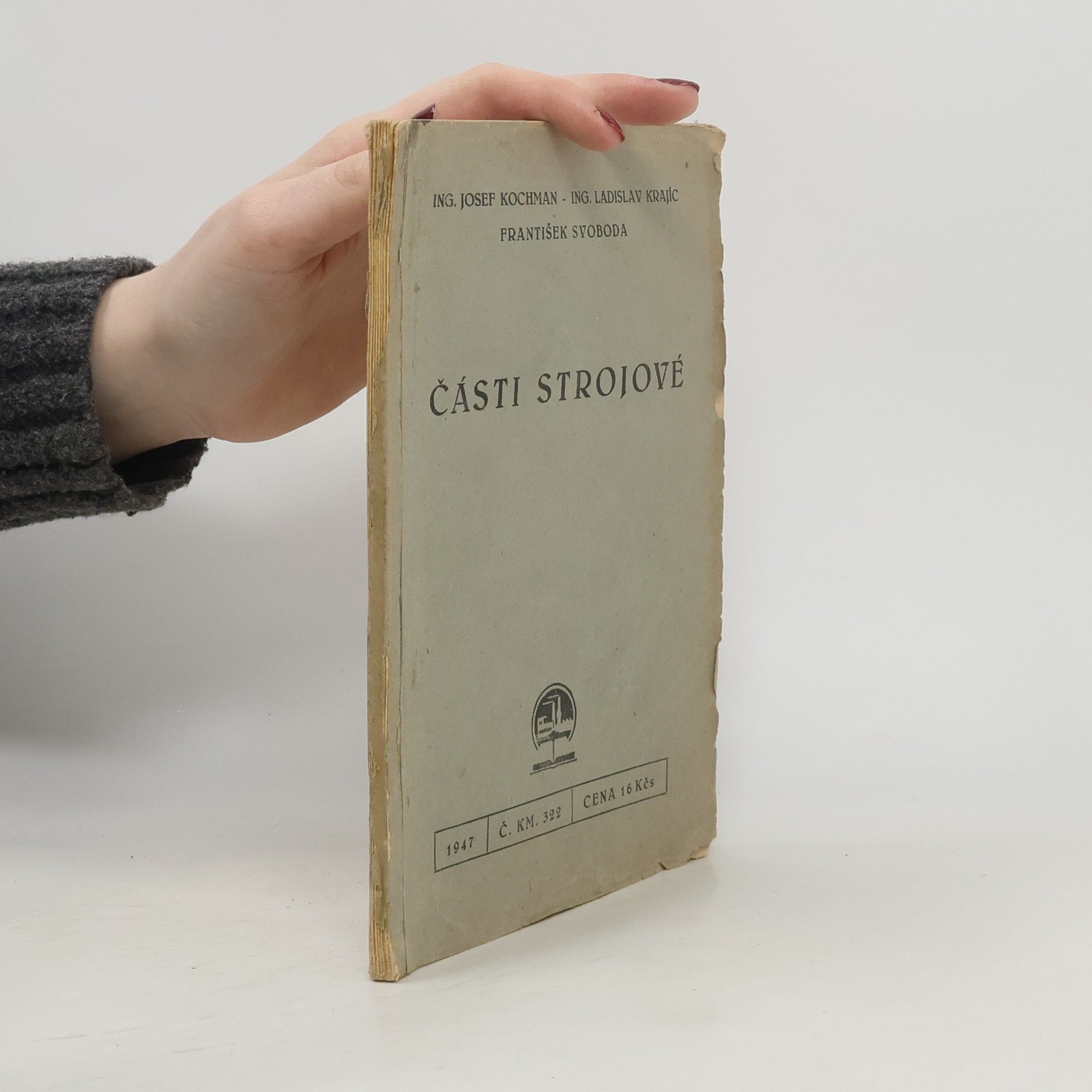 Josef Kochman Části strojové