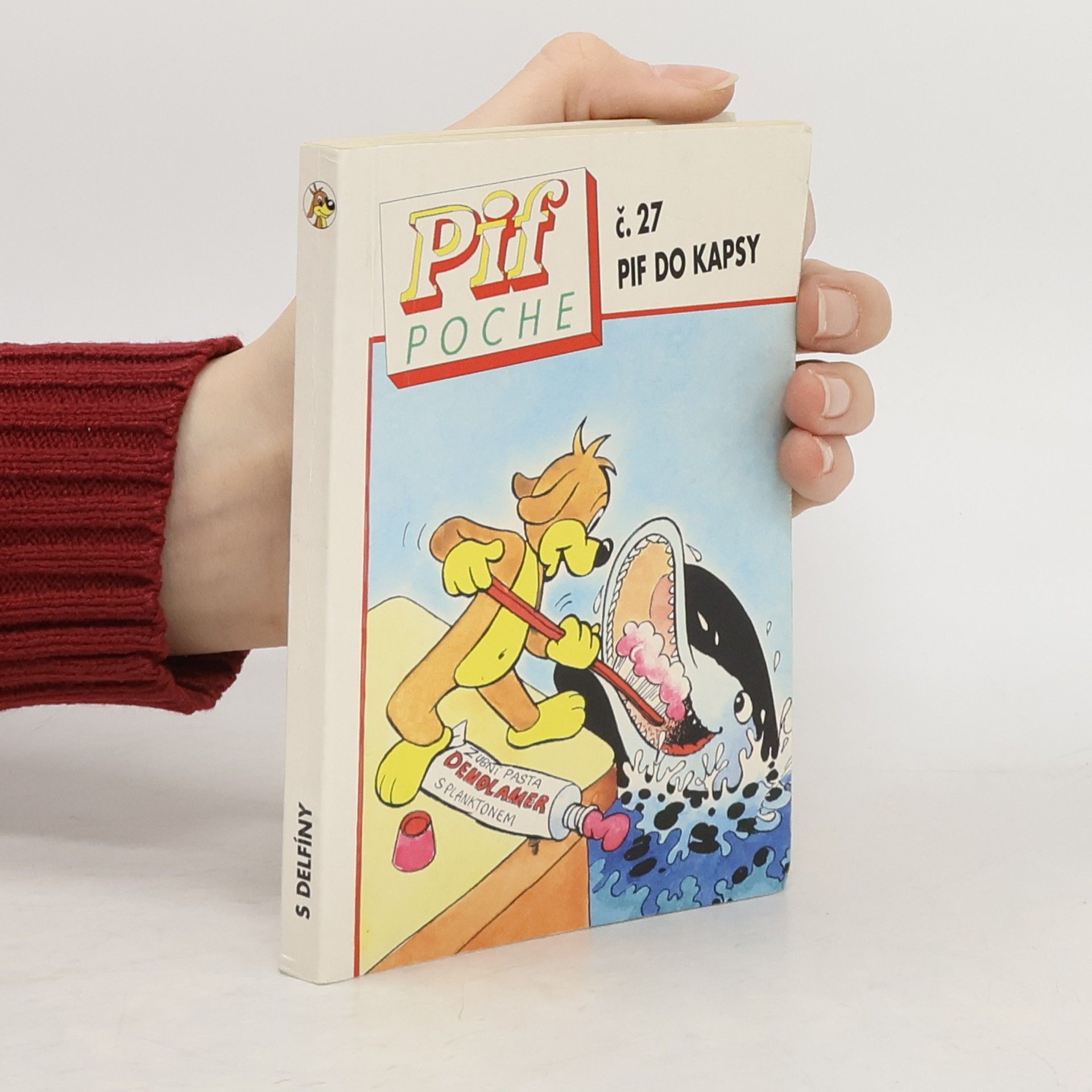 Pif Poche. Pif do kapsy 27. S delfíny