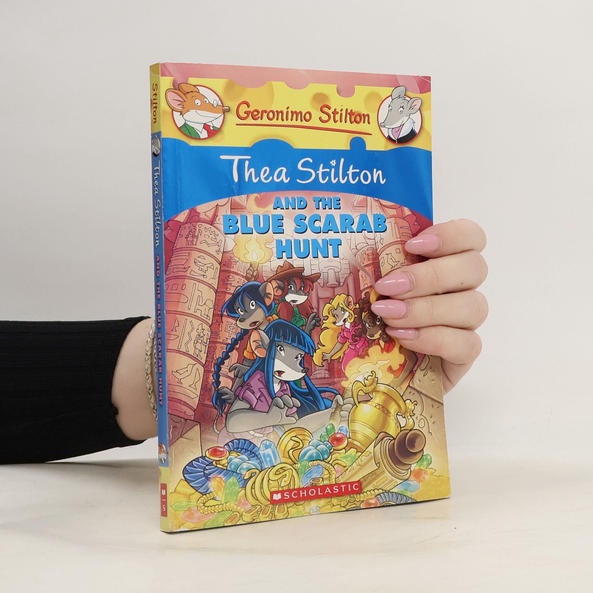 Tea Stilton Thea Stilton and the Blue Scarab Hunt