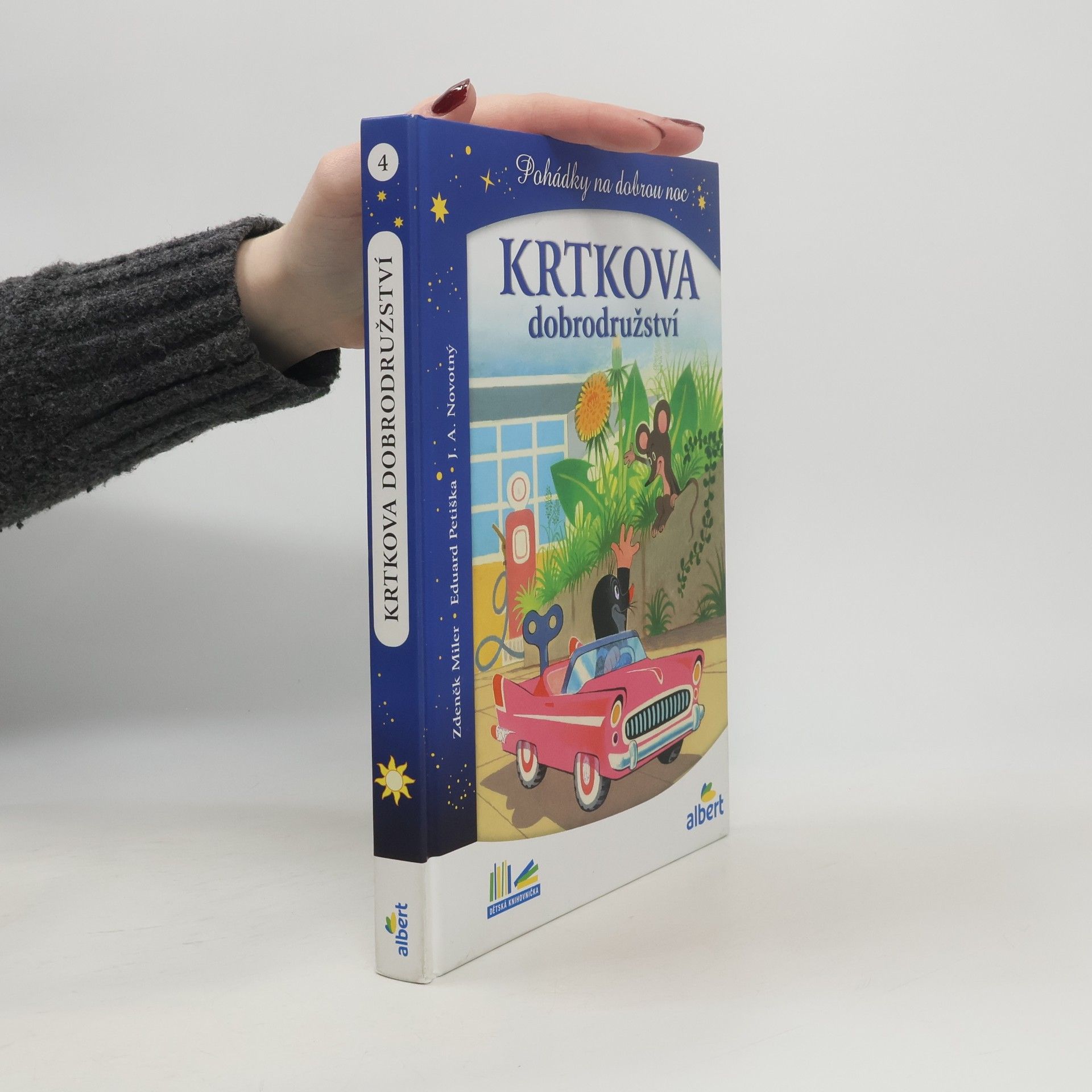 J. A. Novotný Krtkova dobrodružství : pohádky na dobrou noc
