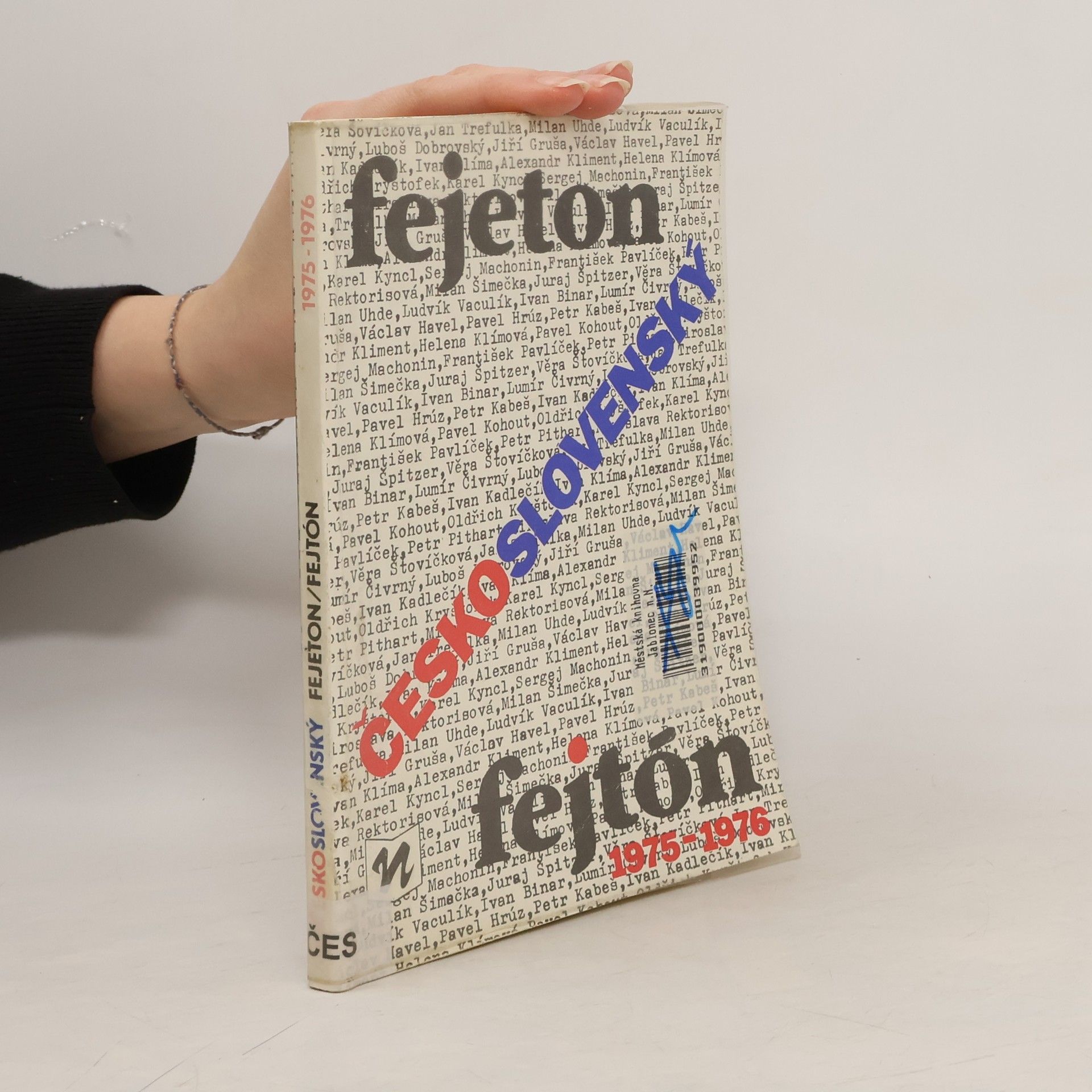 Ludvík Vaculík Československý fejeton/fejtón 1975-1976