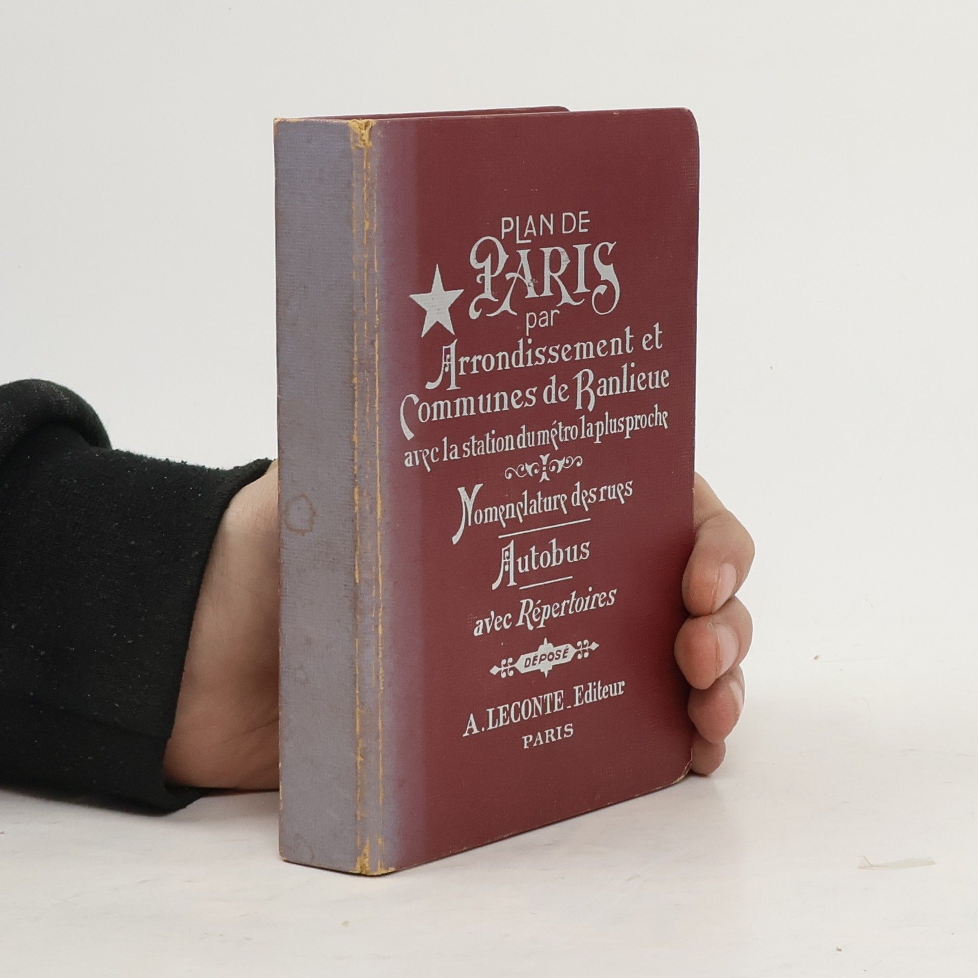 A. Leconte Plan de Paris