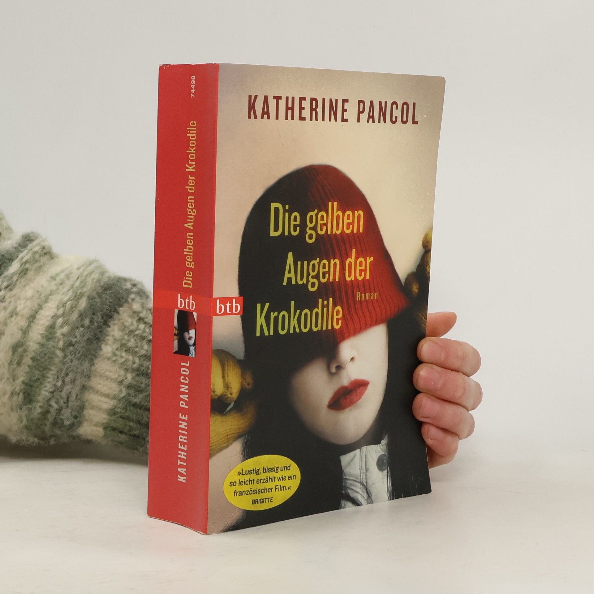 Die gelben Augen der Krokodile