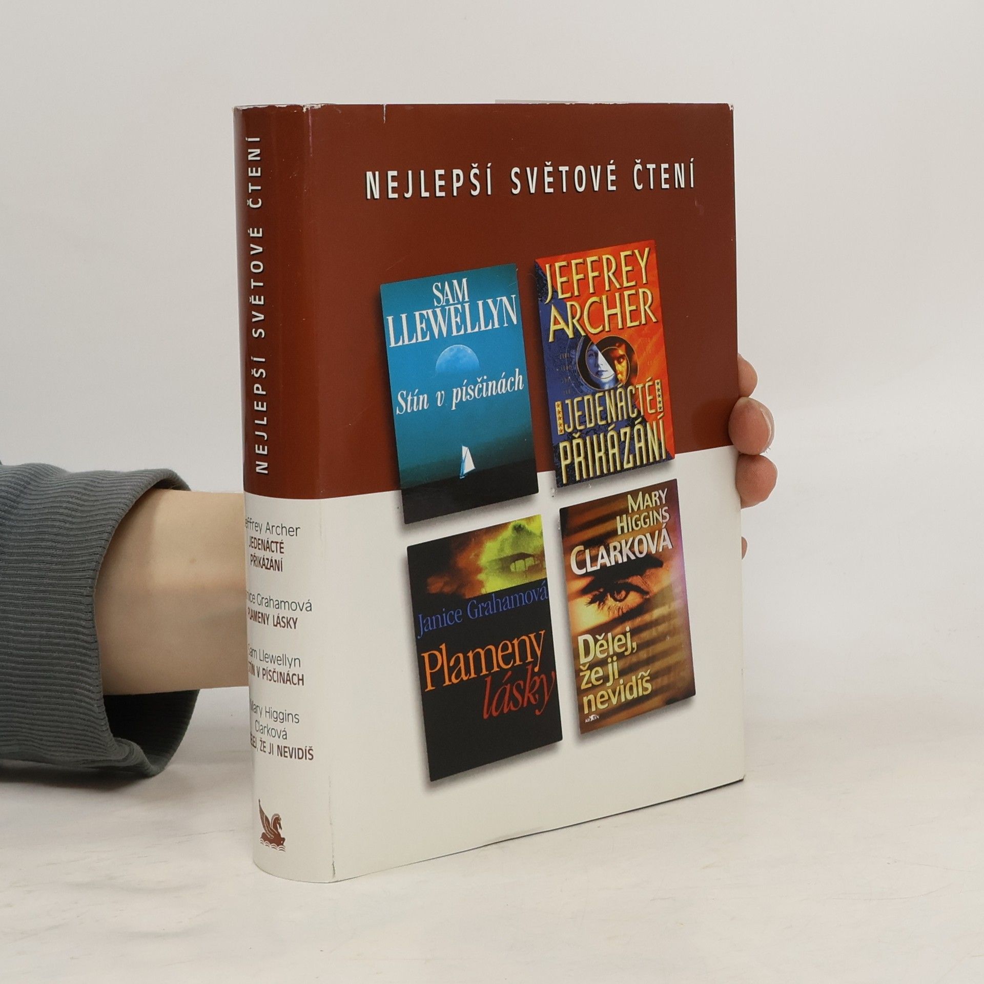 Nejlepší světové čtení. Stín v písčinách. Jedenácté přikázání. Plameny lásky. Dělej, že ji nevidíš