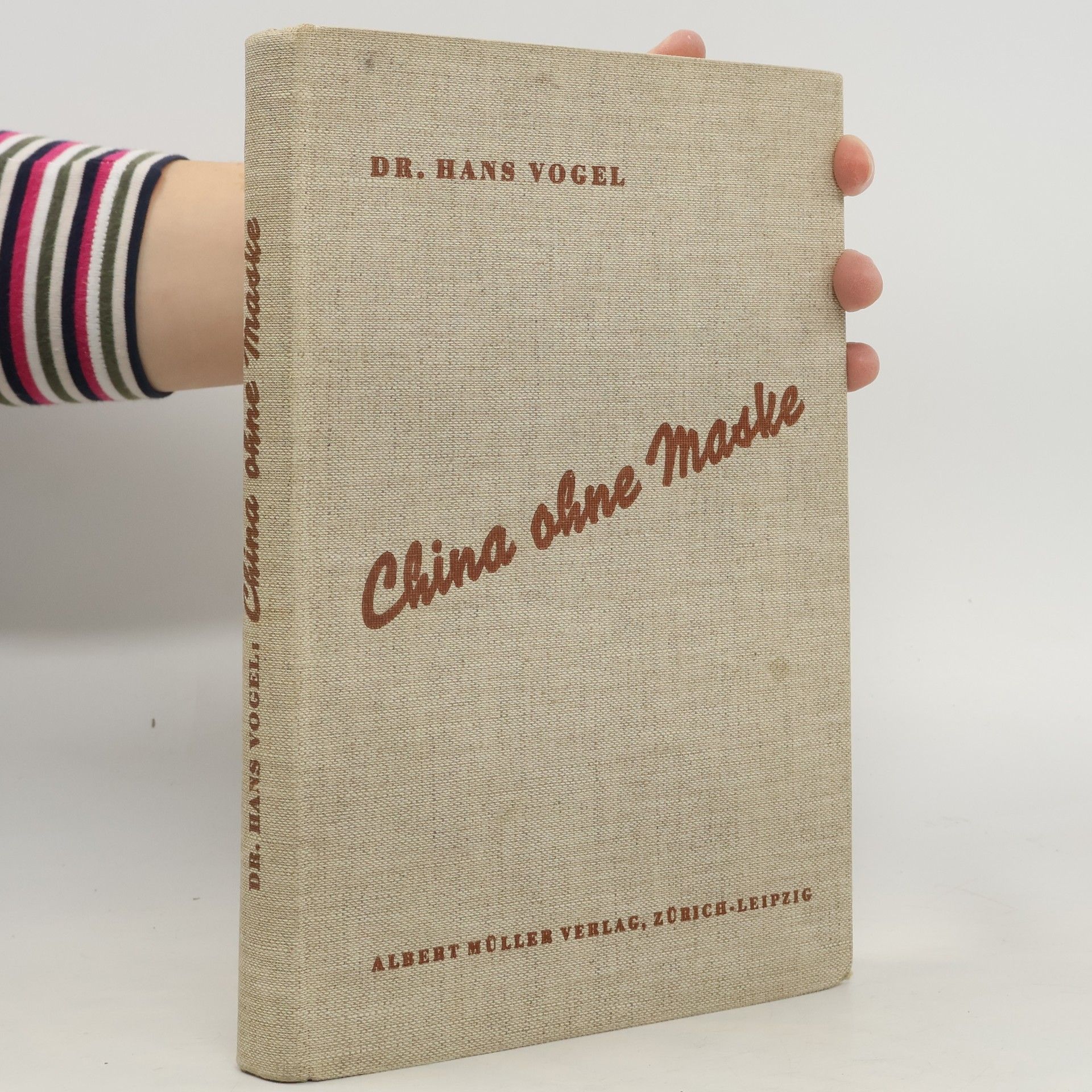 Jochen Vogel China ohne Maske