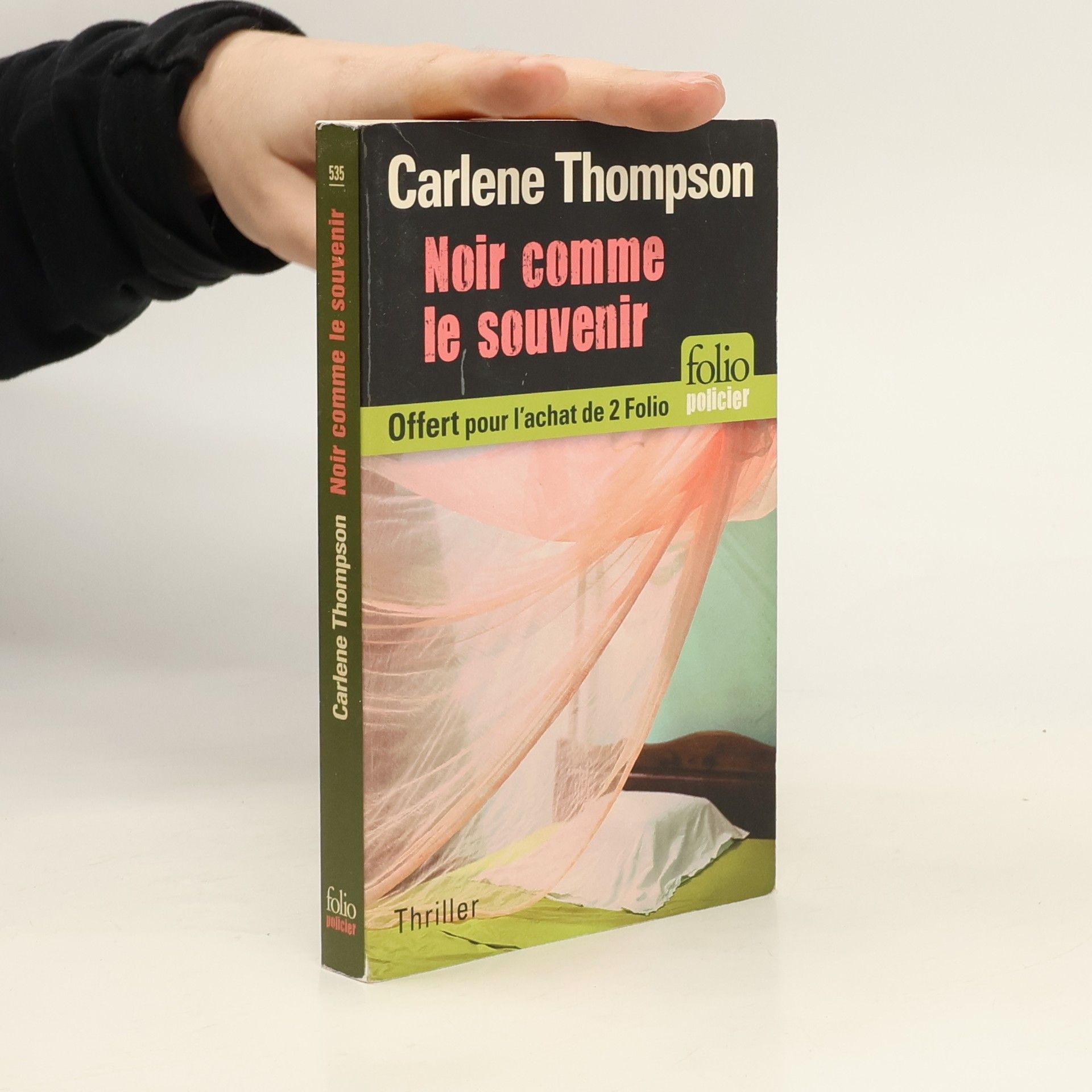 Carlene Thompson Noir comme le souvenir