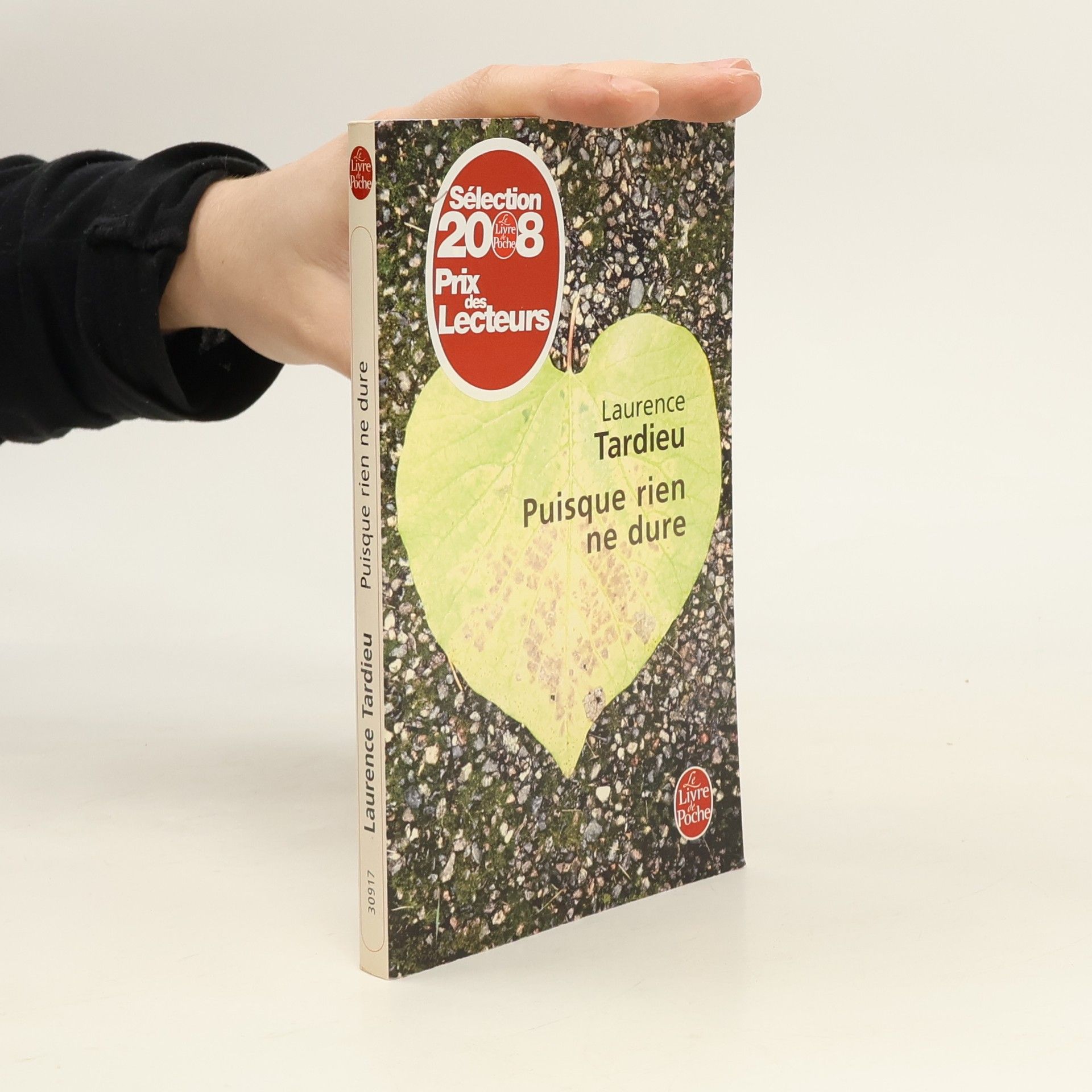 Laurence Tardieu Puisque rien ne dure