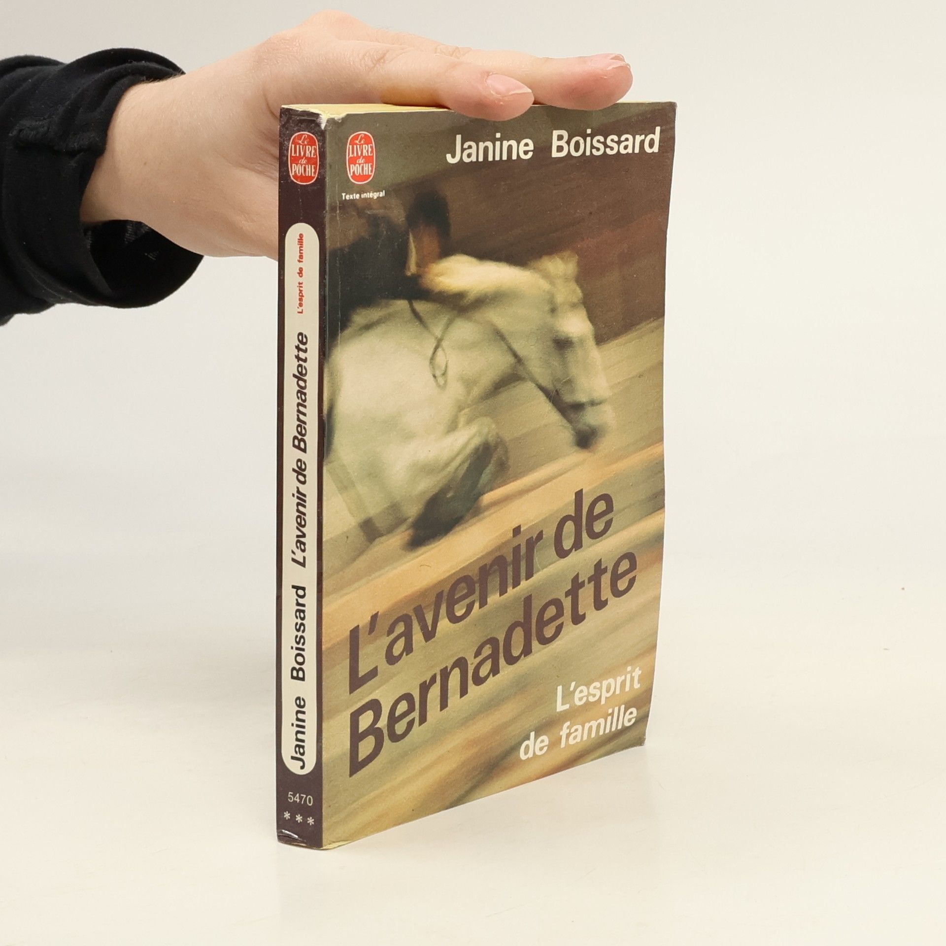 Janine Boissard L'avenir de Bernadette