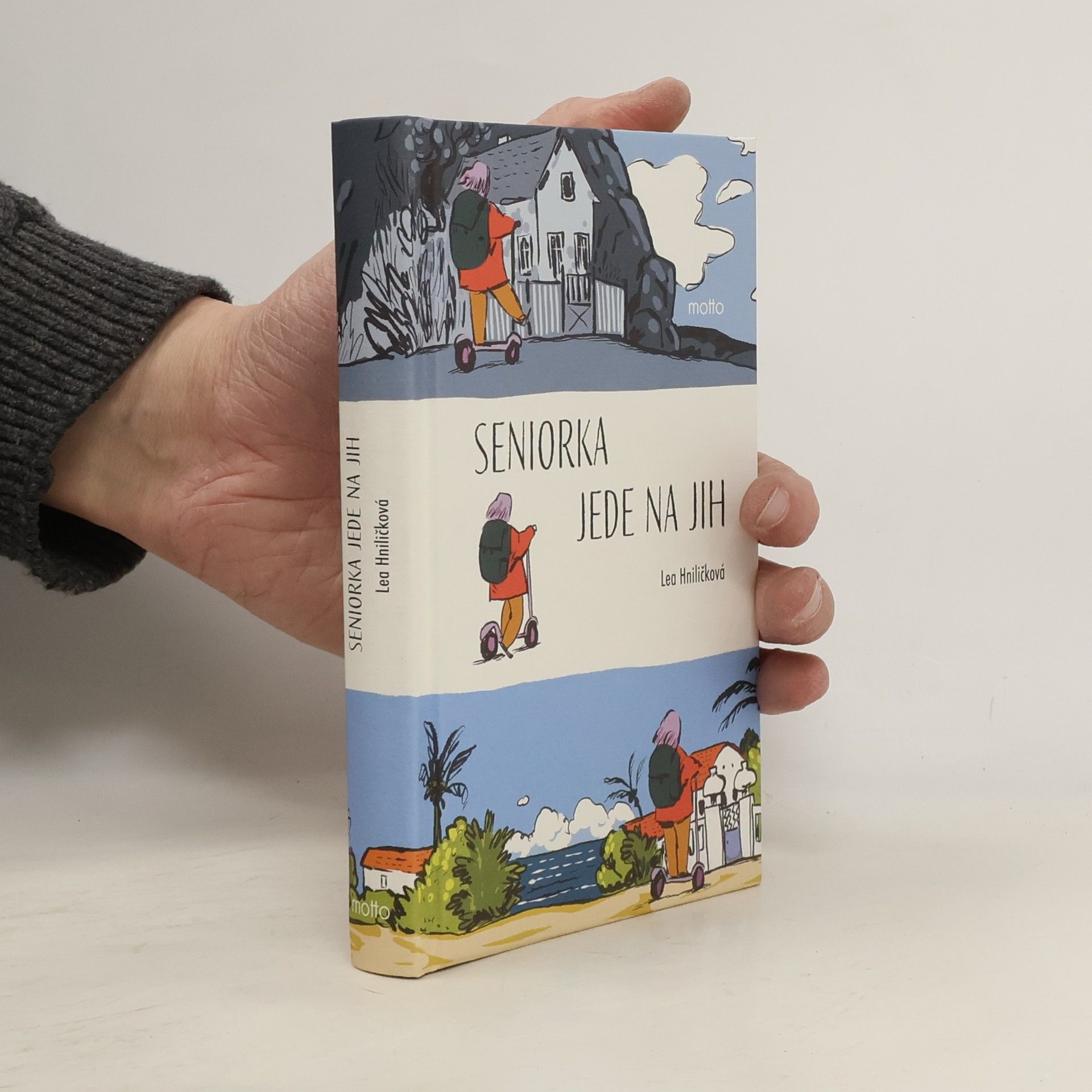 Lea Hniličková Seniorka jede na jih