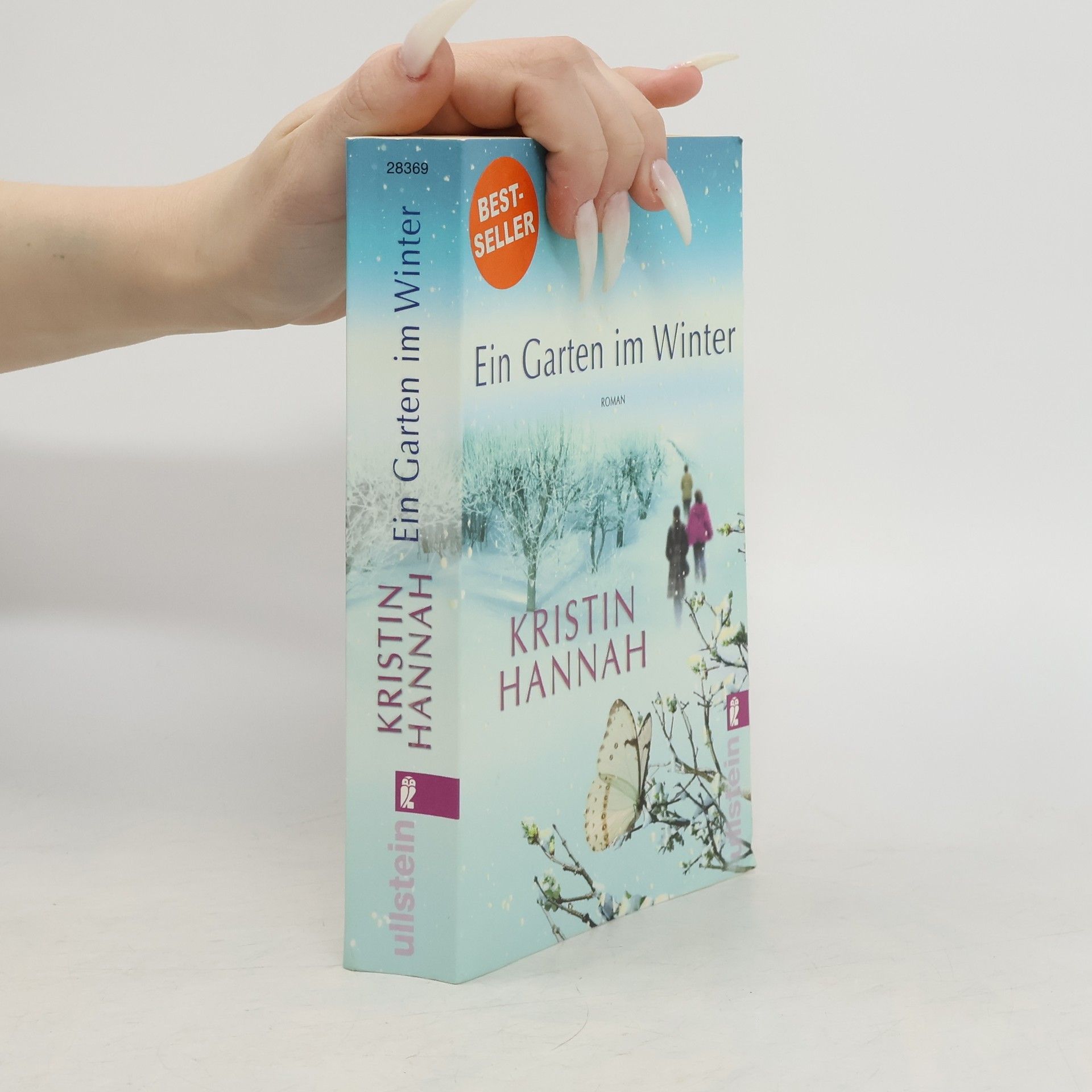 Ein Garten im Winter