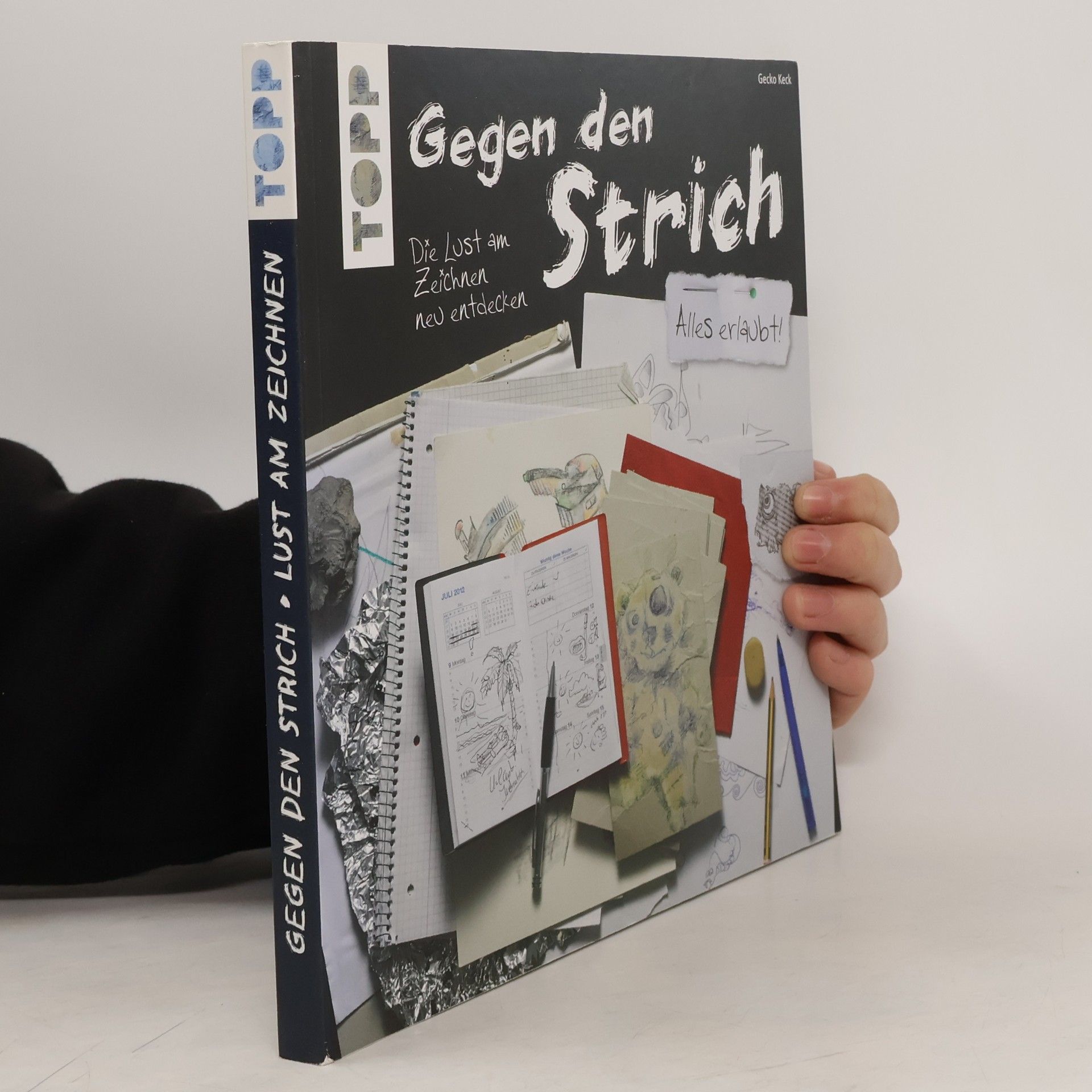 Gecko Keck Gegen den Strich