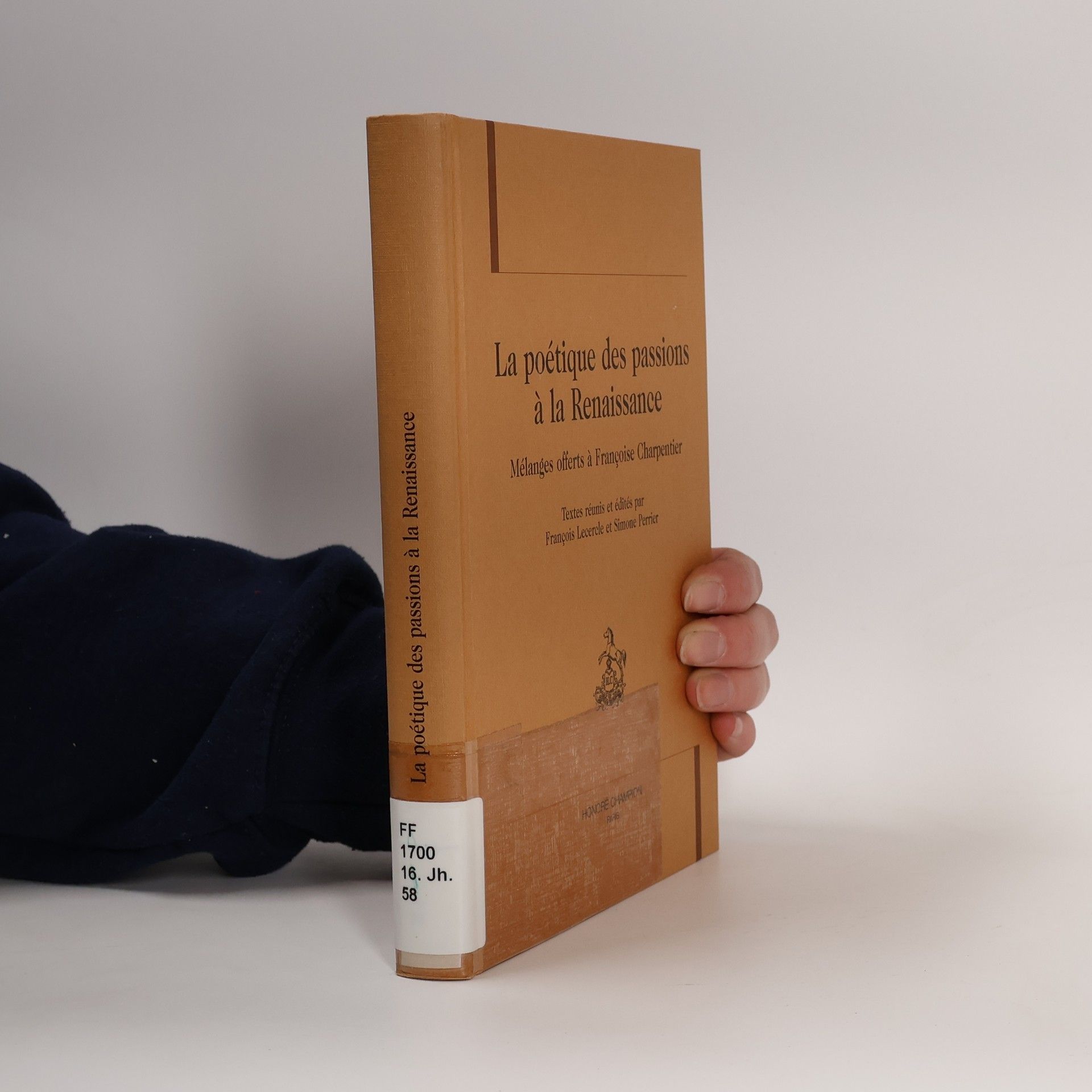 La Poétique des passions à la Renaissance
